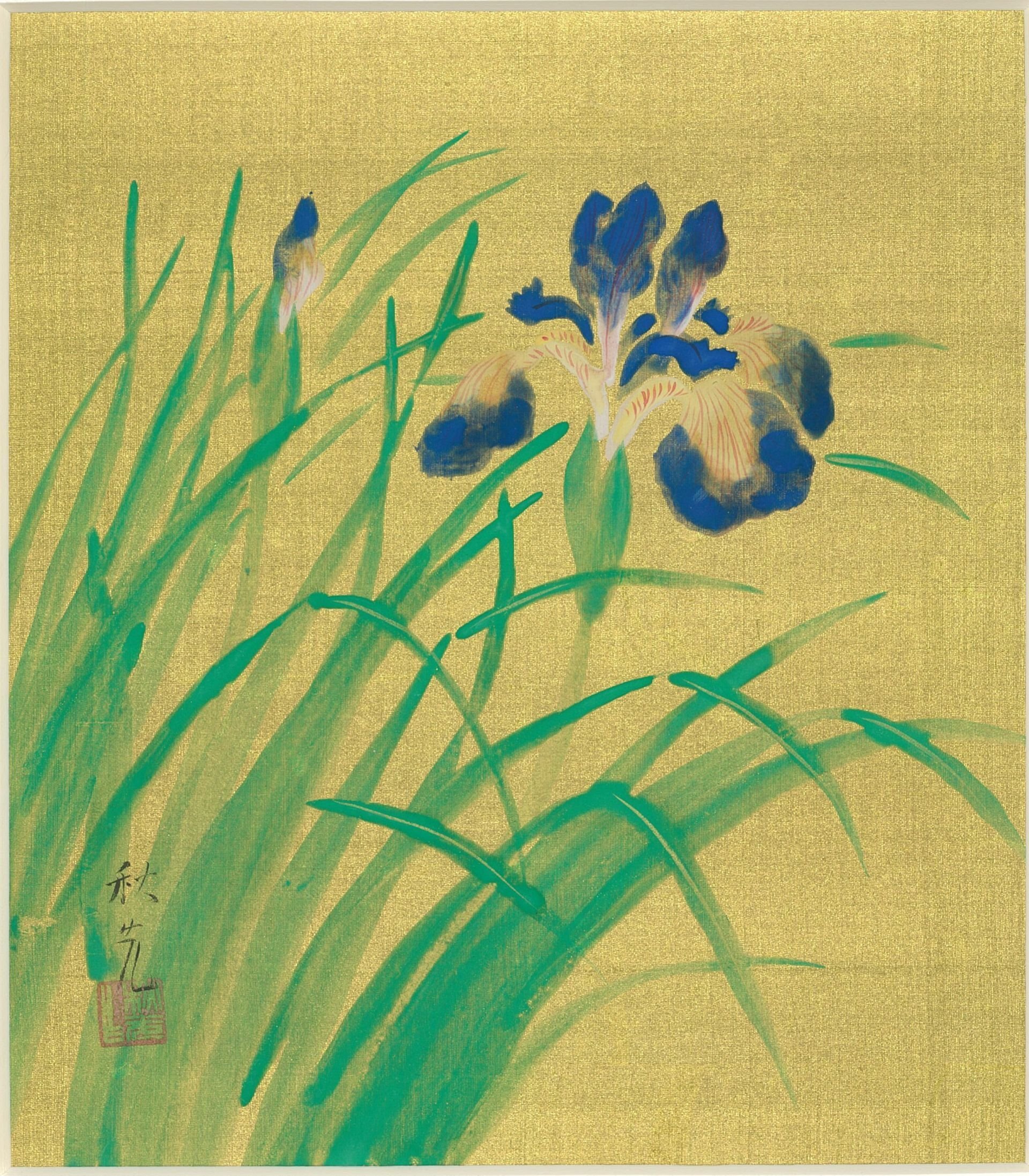 スワロフスキー【いずれアヤメかカキツバタ】 スワロフスキー【いずれアヤメかカキツバタ】 スワロフスキー【いずれ