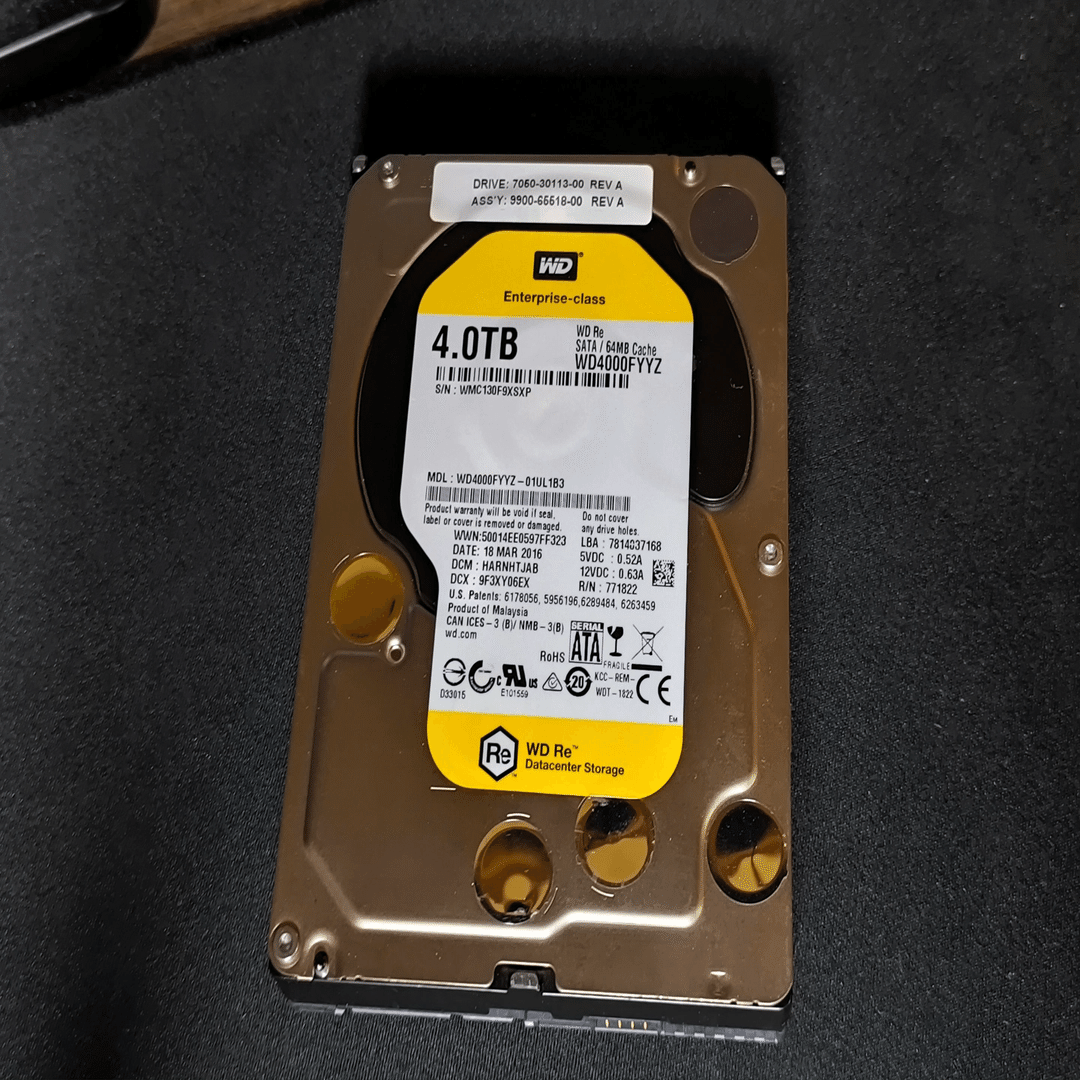 エーワンケント楽天市場店の激安4TB中古HDDを買った【ショート記事