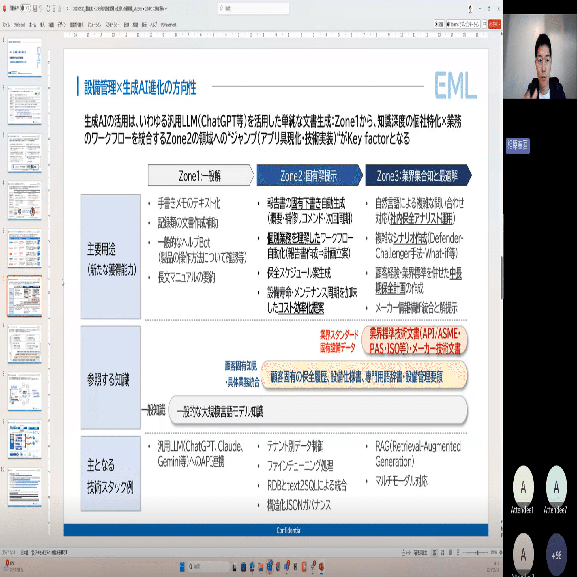 生成AIは技術者不足を補えるのか？次世代の工場を支える新しい保全管理