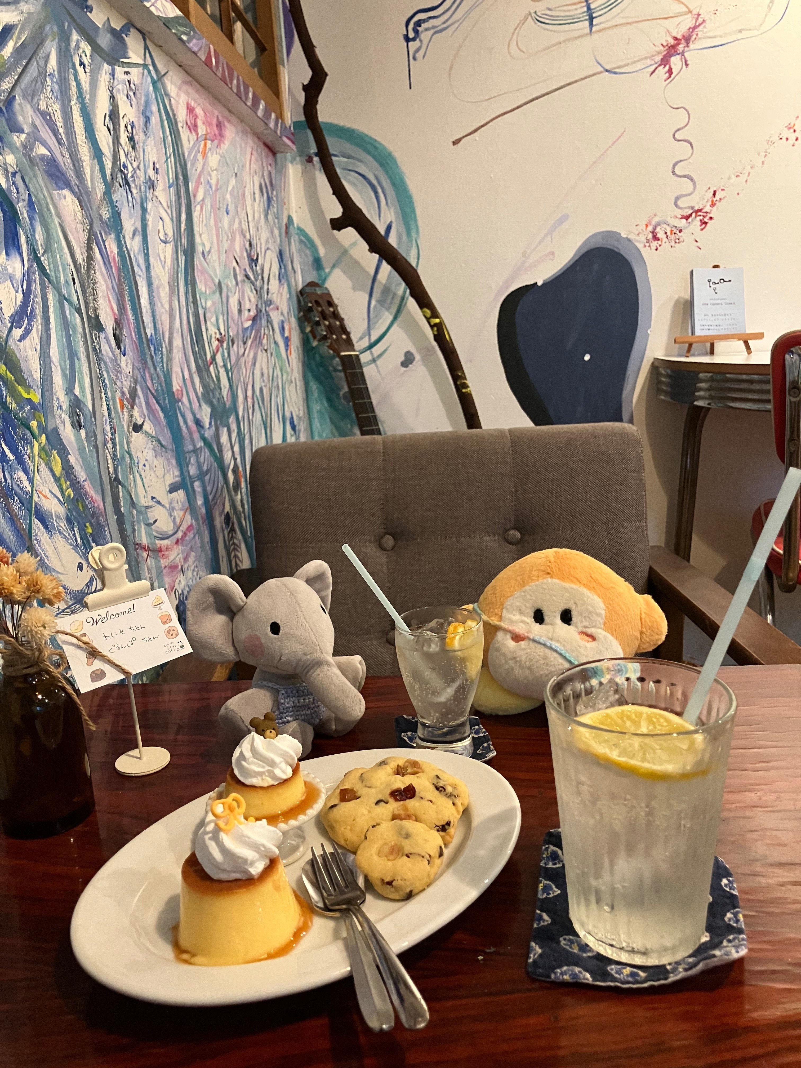 ぬいぐるみカフェに行った日記｜橋薗踏