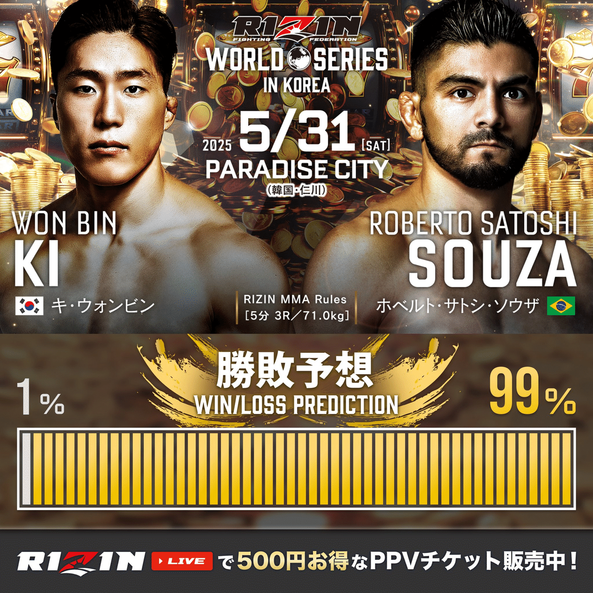 276 RIZIN WORLD SERIES in KOREA 裏話｜ムッシュ monsieur