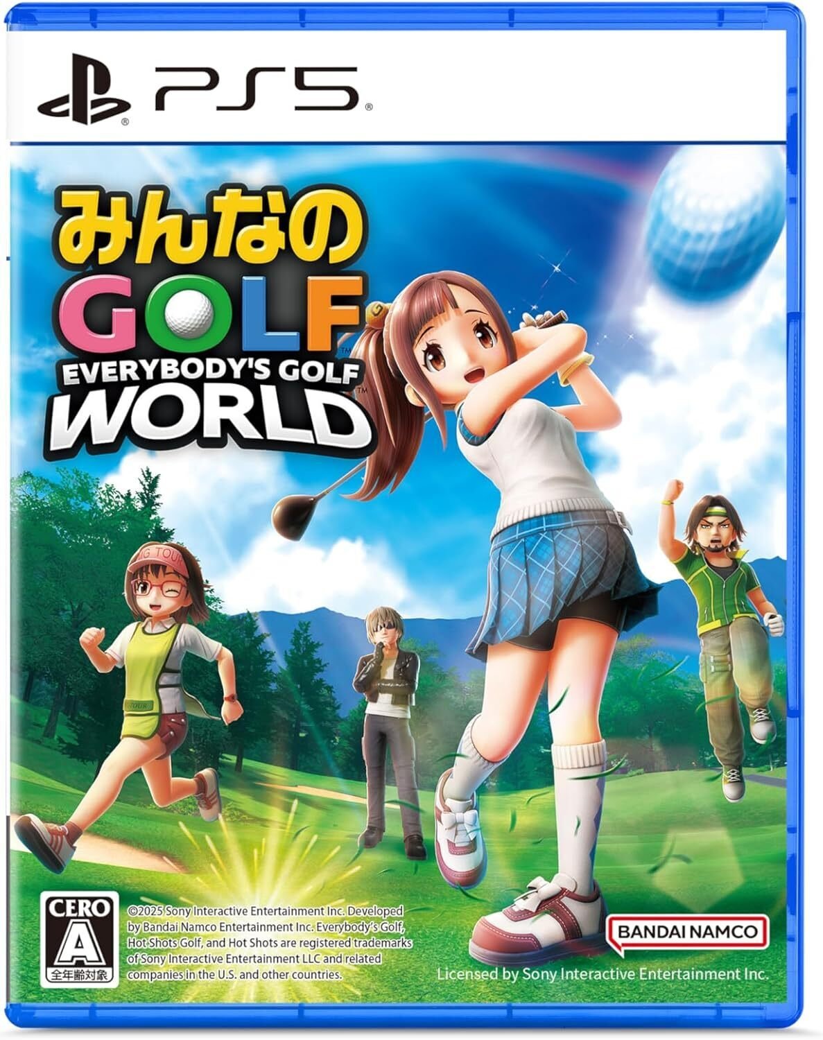 待望の「みんGOL」新作！「みんなのGOLF WORLD」2025年9月発売