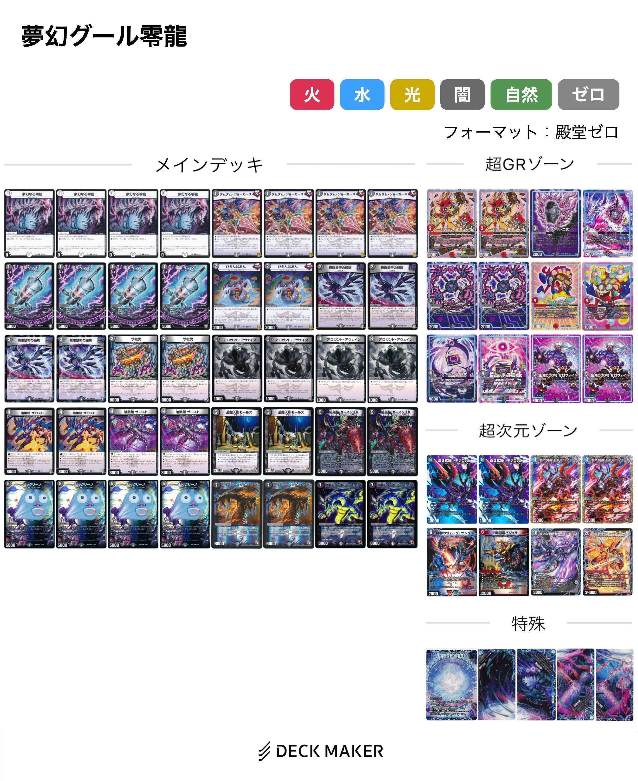 デュエマ 零龍とその崇拝者たちを調べてみる 上｜風馬 成道@週2回投稿