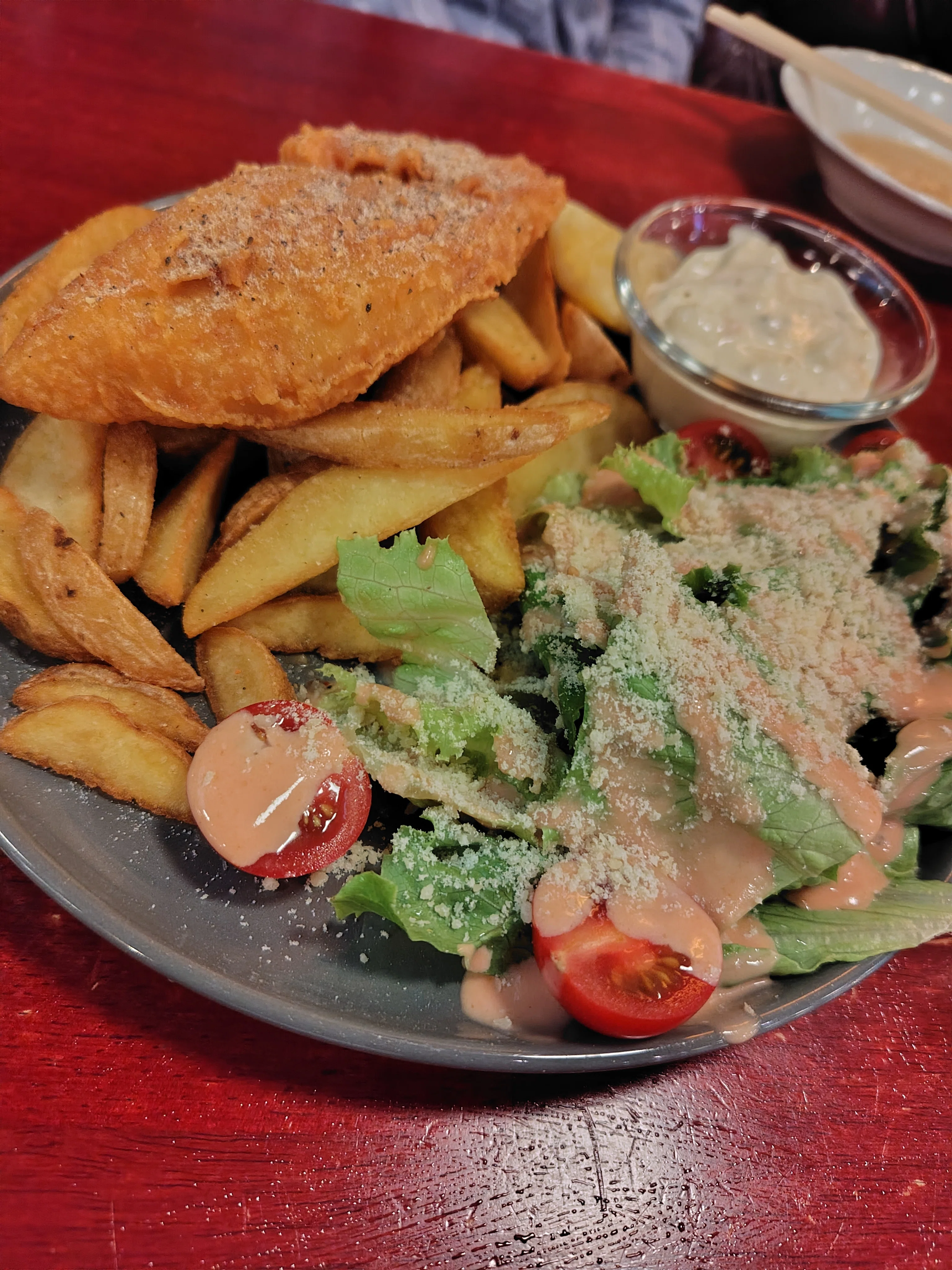 I❤Fish-And-Chips これにもう首ったけ 真昼の上野でスペインから英国