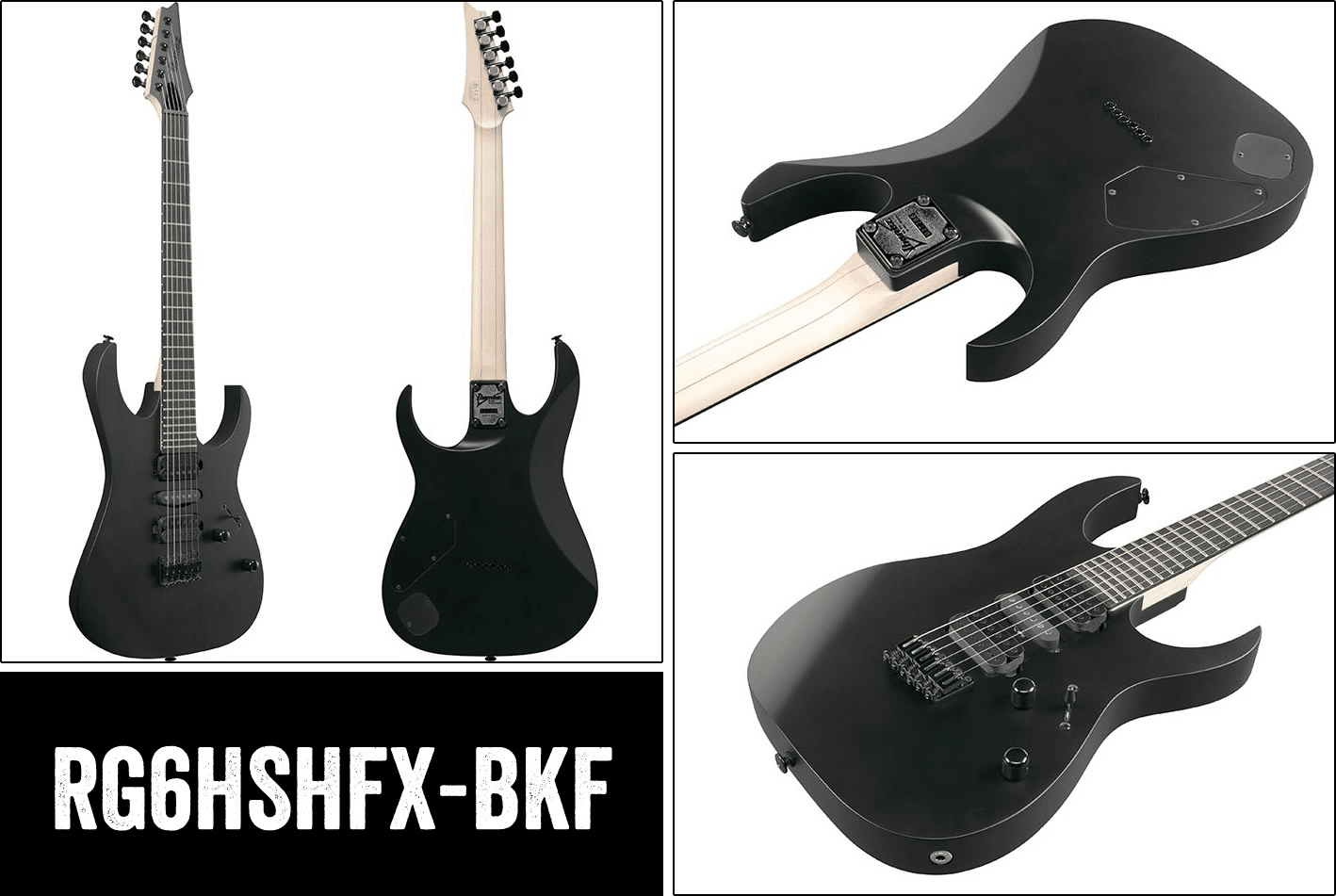 アイバニーズによる精悍なルックスが魅力の日本製モデル「RG6HSHFX-BKF