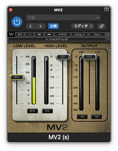 MV2のLow Level Compressorに対する正しい理解｜Ryo's Music Lab.
