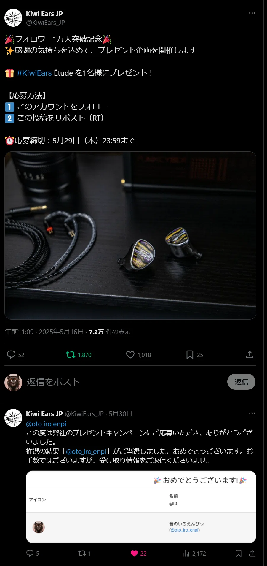 Kiwi Ears Étude レビュー｜音のいろえんぴつ