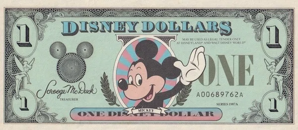 ディズニーダラー 初めてのDダラー】発行初年度1987年ディズニーダラーを徹底紹介