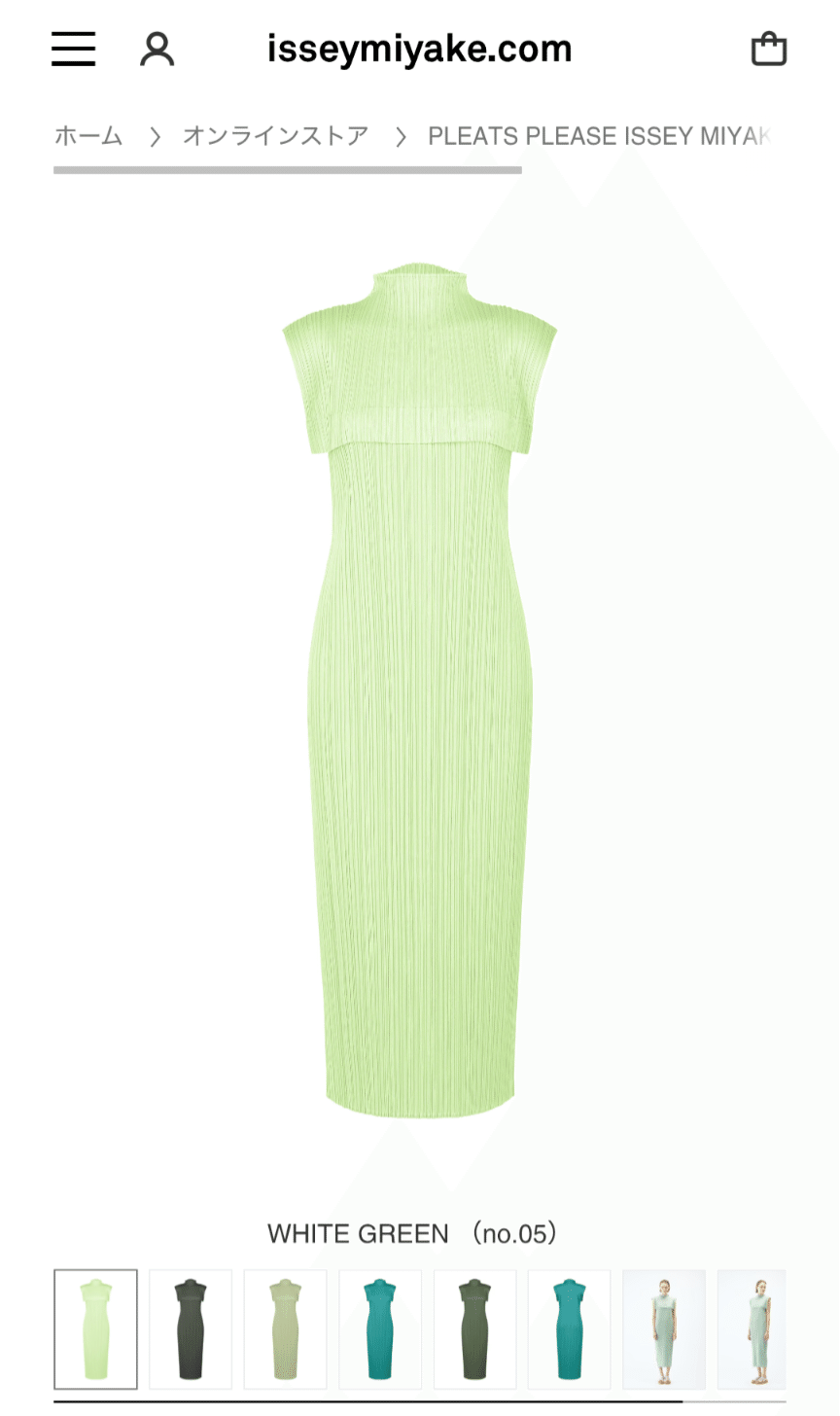 PLEATS PLEASE 8月マンスリー 半袖ロングワンピース PLEATS PLEASE