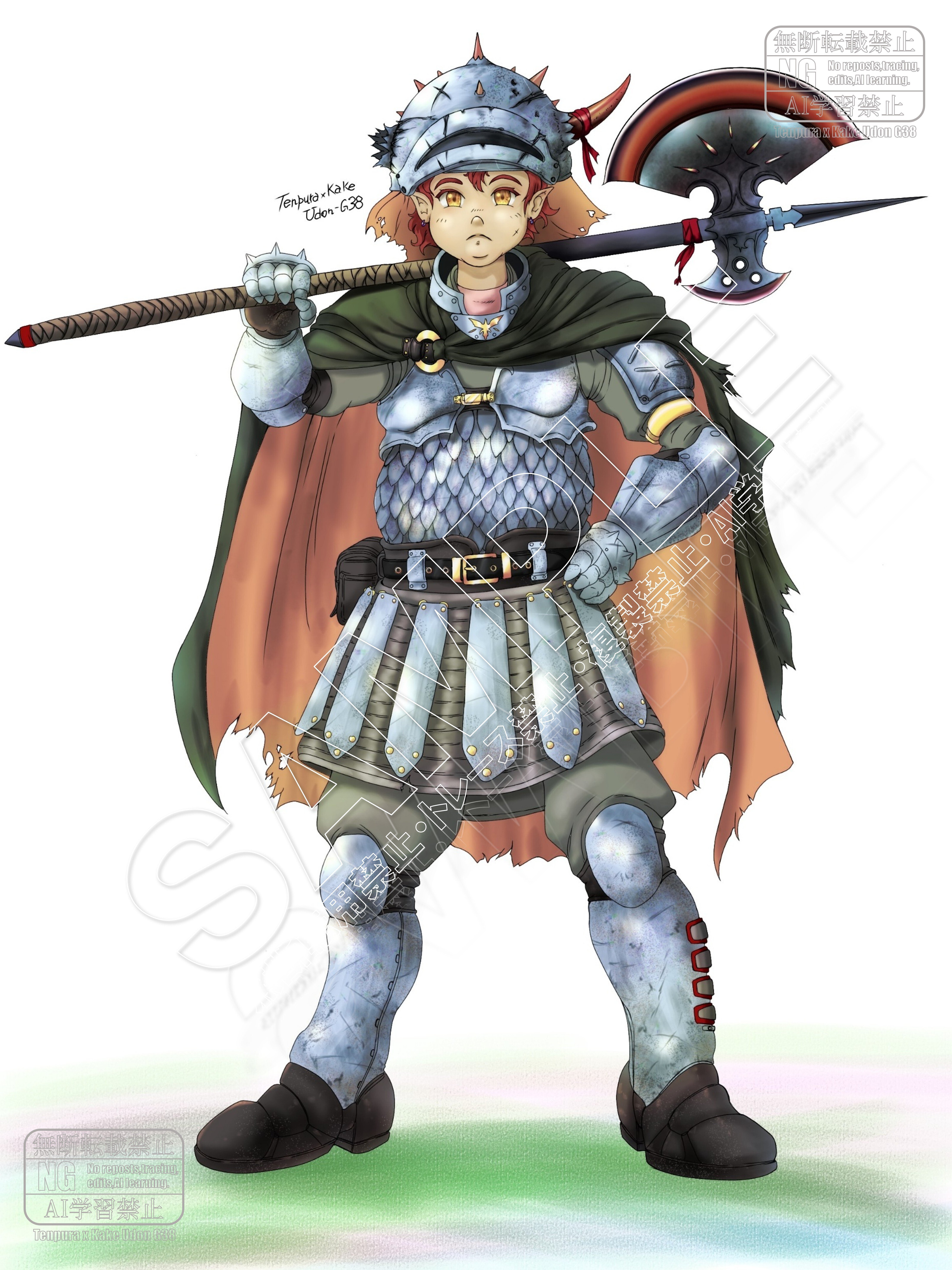 イラスト日記＃044】iPad初心者がファンタジーな絵を描いてみたよ