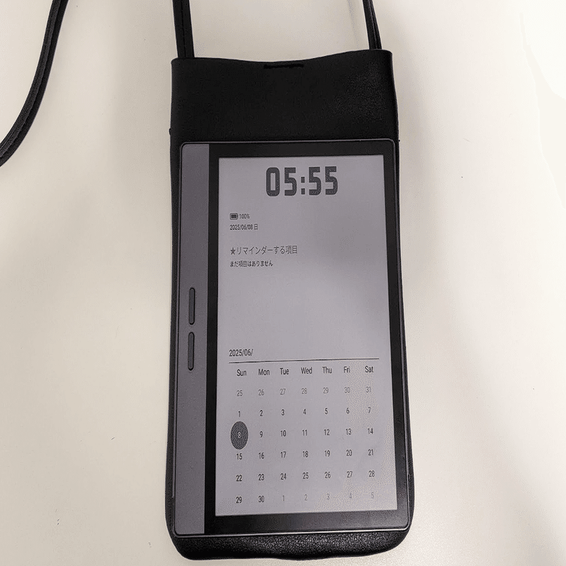 Bigme B7をスマホ代わりに使った感想と、使っているアクセサリ