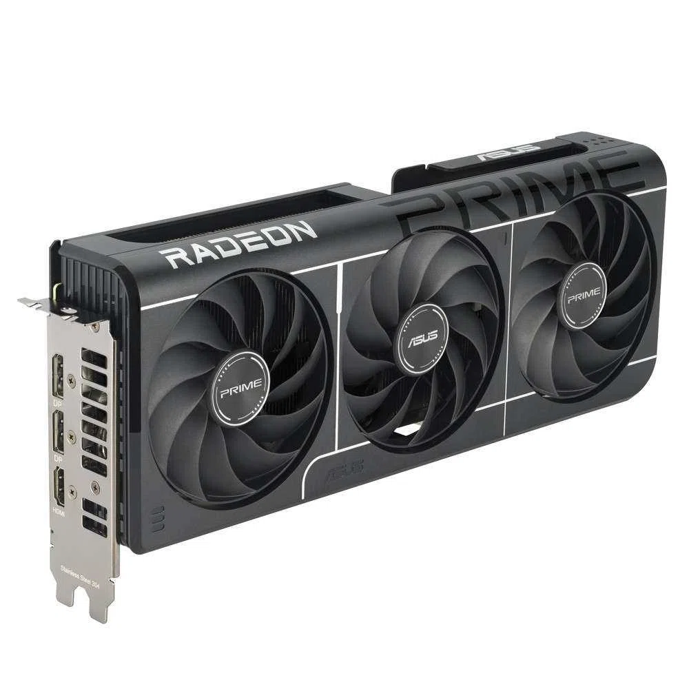 ASUS PRIME RX 9060 XT 16GB OC 1440p対応 三軸ファン (ブラック