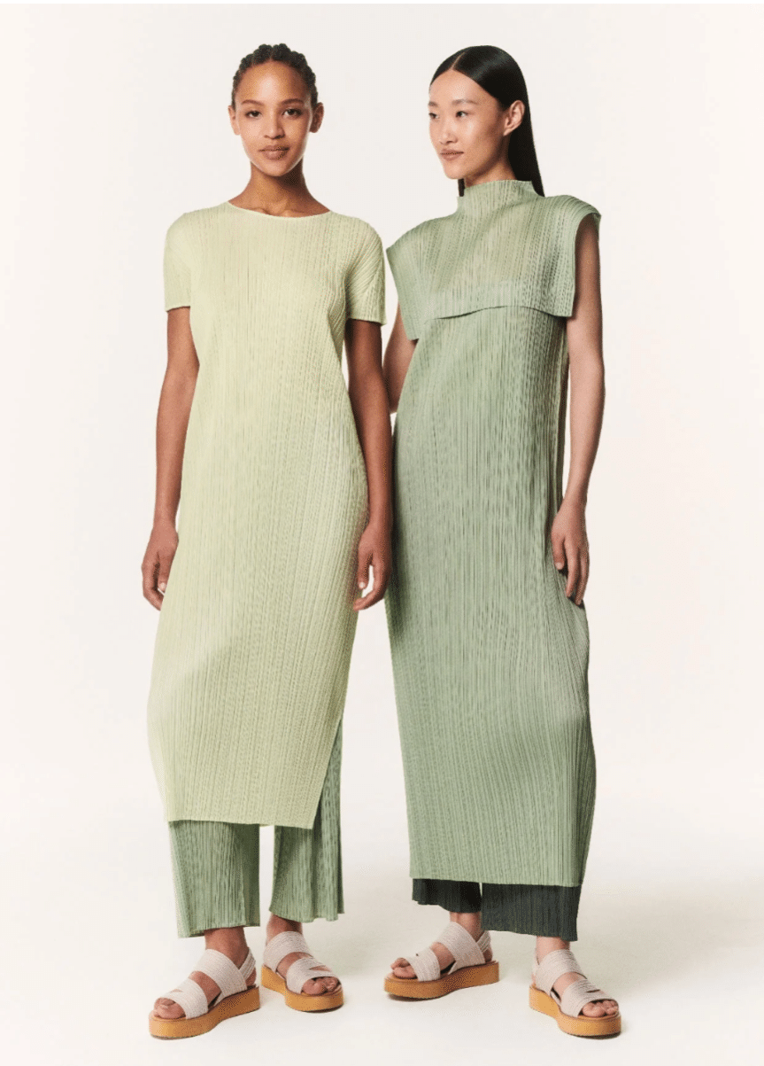 プリーツプリーズ　マンスリー　6月　トップス　パステルグリーン プリーツプリーズ マンスリー 6月 トップス パステルグリーン PLEATS