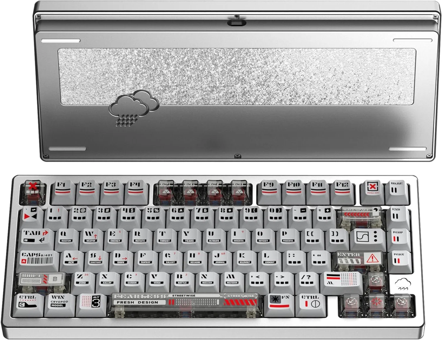 WOBKEY Rainy 75 RT 81キー ラピッドトリガー RGB ホットスワップ