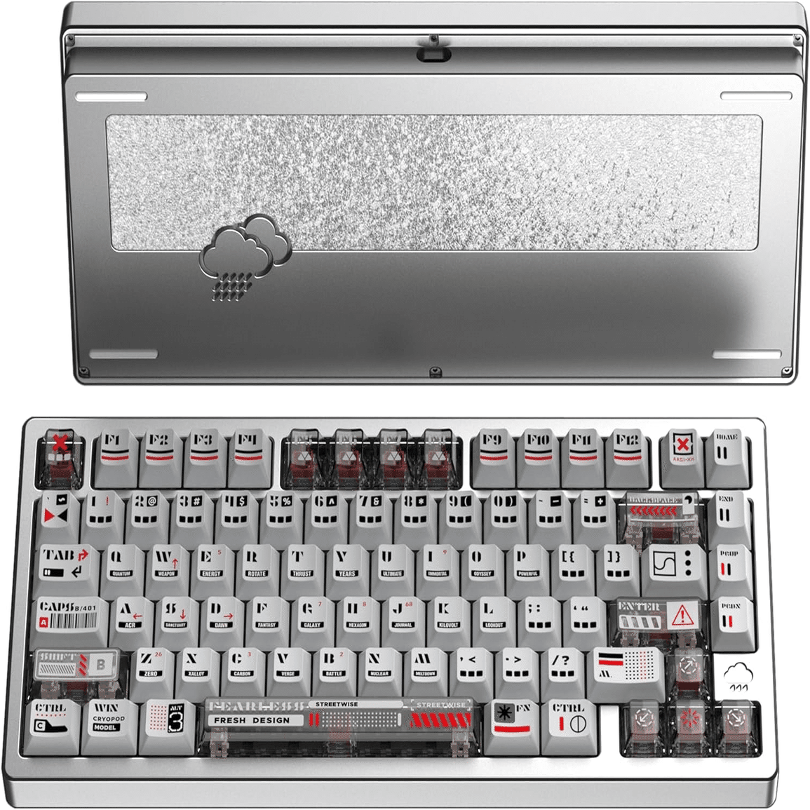 WOBKEY Rainy 75 RT 81キー ラピッドトリガー RGB ホットスワップ