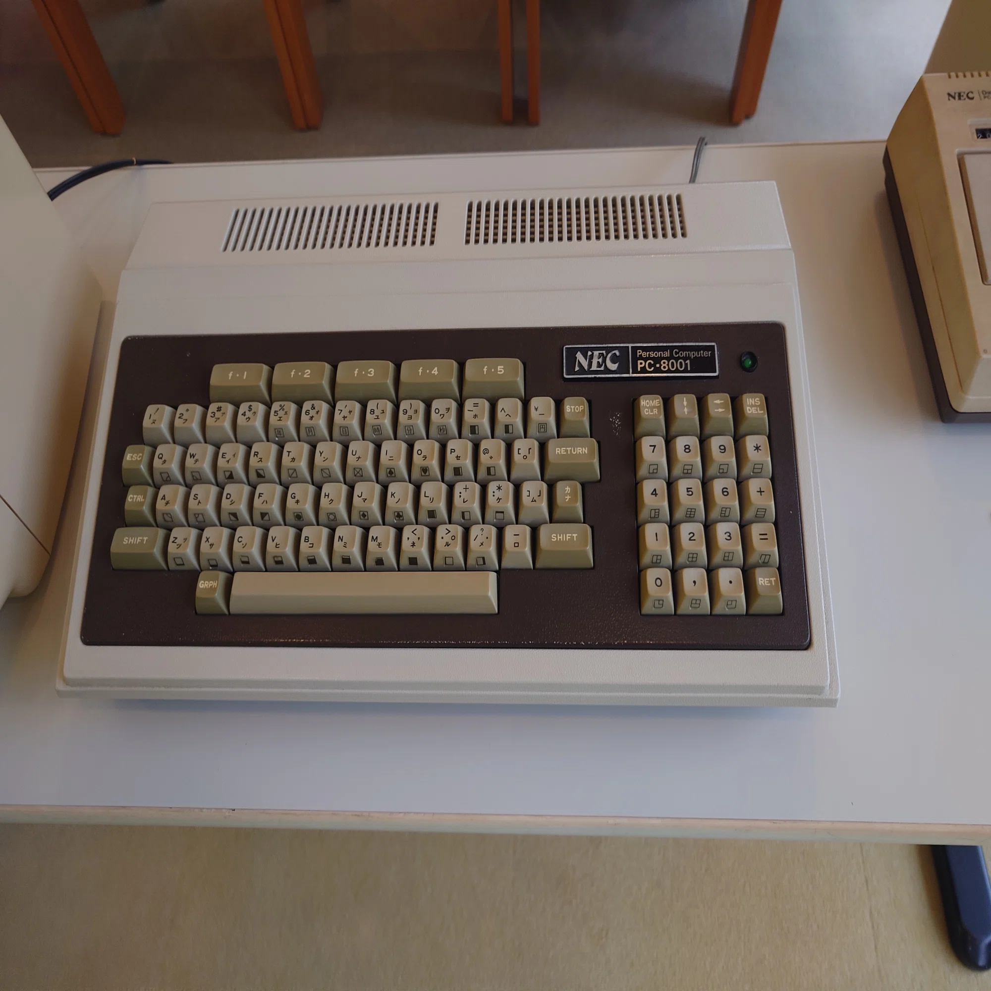 ☆国産 最初のパーソナルコンピューター PC-8001 中古 NEC PC、「PC 