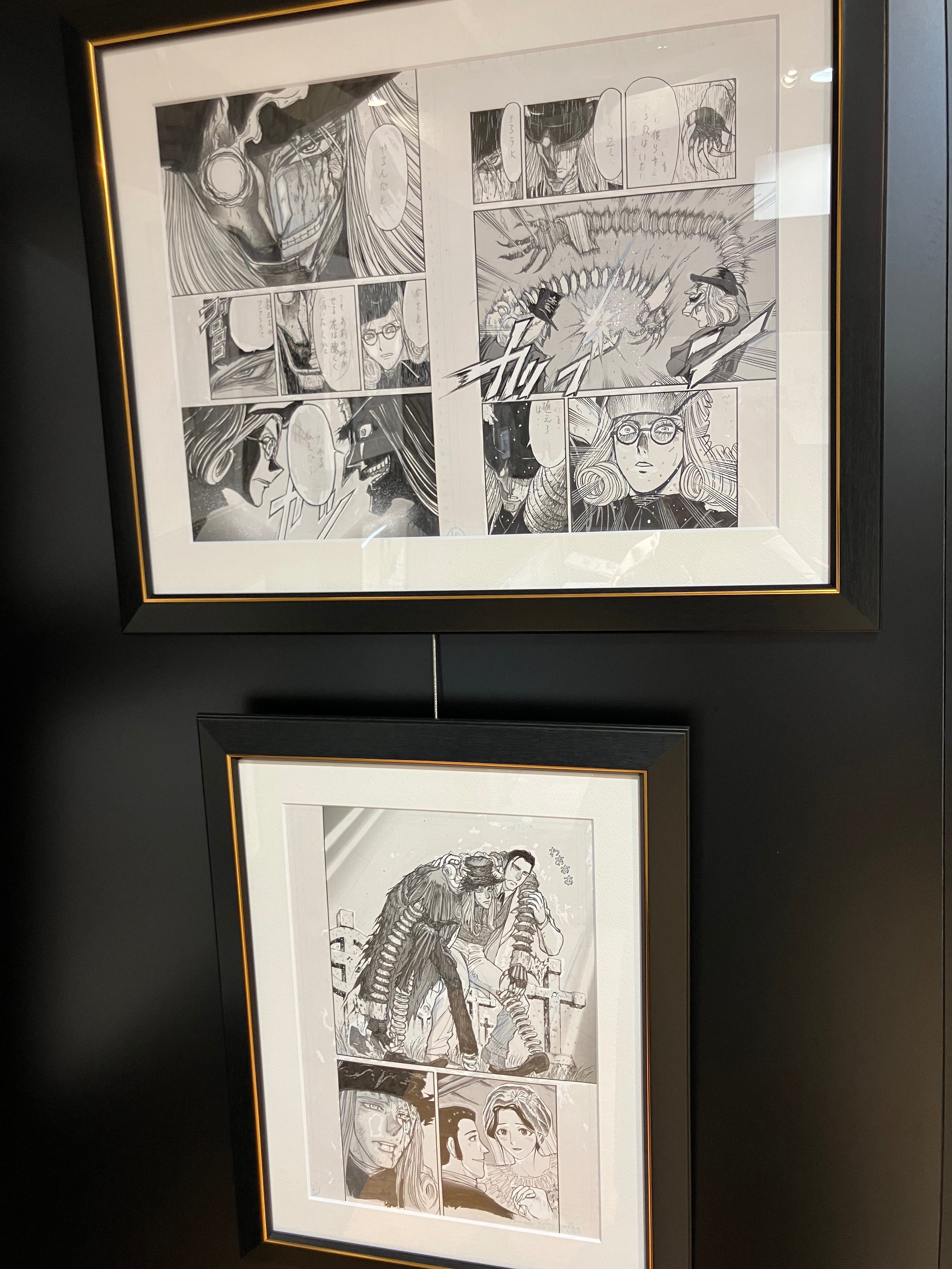 藤田和日郎 黒博物館 スプリンガルド 複製原稿 原画展 カラー