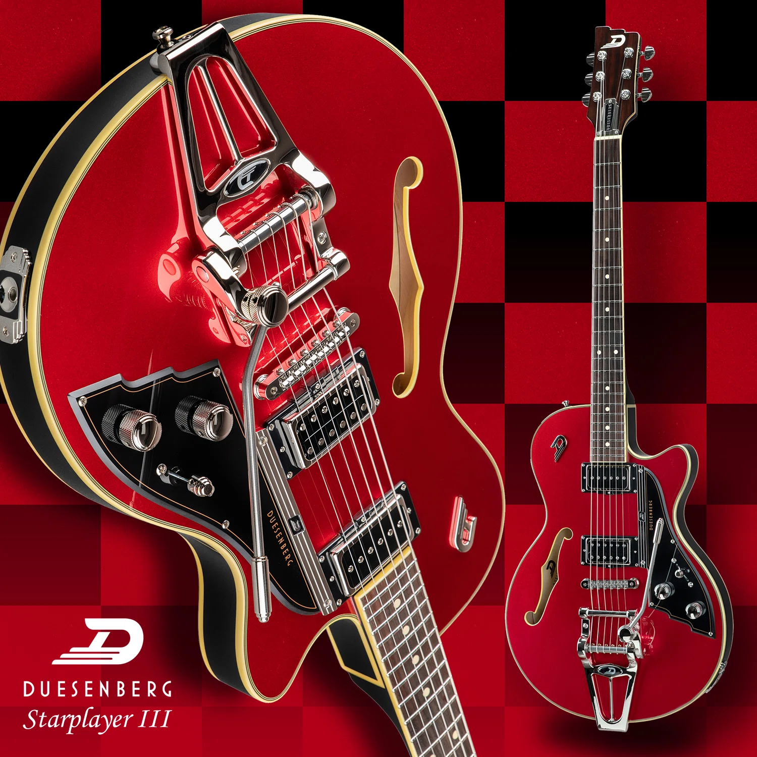 フラットTOP＆BACK構造が特徴のデューゼンバーグ「Starplayer III