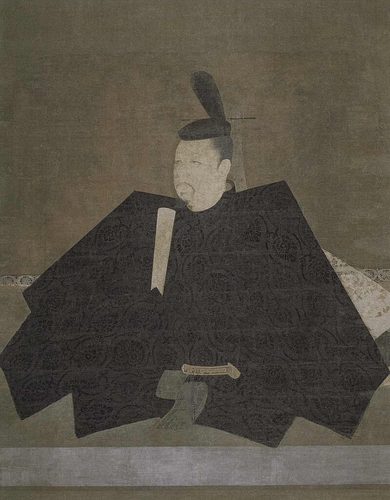 武士 水墨画 掛軸 謎の巻物 武士3人