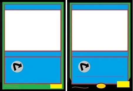 mtg card outline Playtest Cards