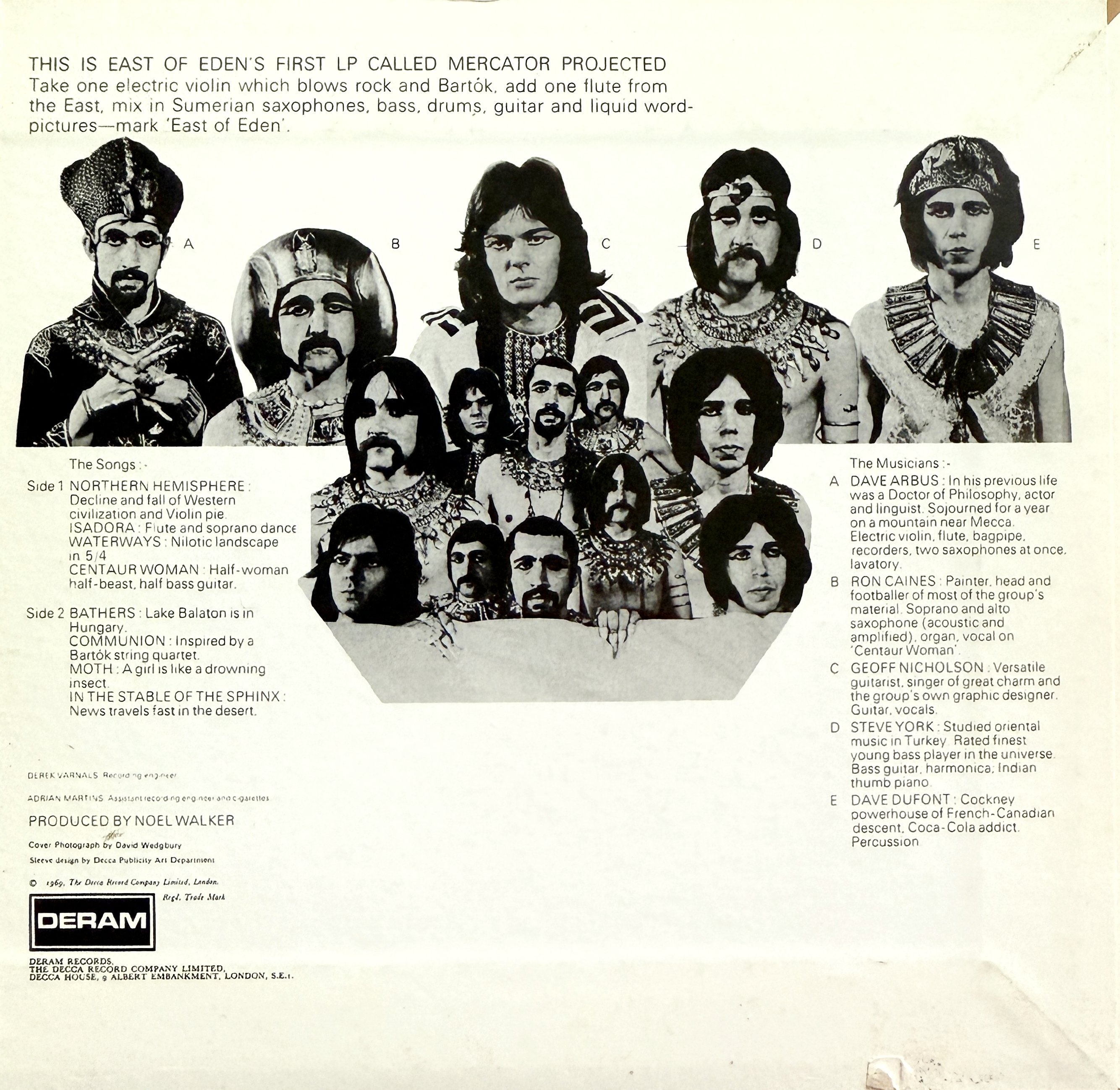ブリティッシュ・プログレ黎明期の傑作：East of Eden『Mercator