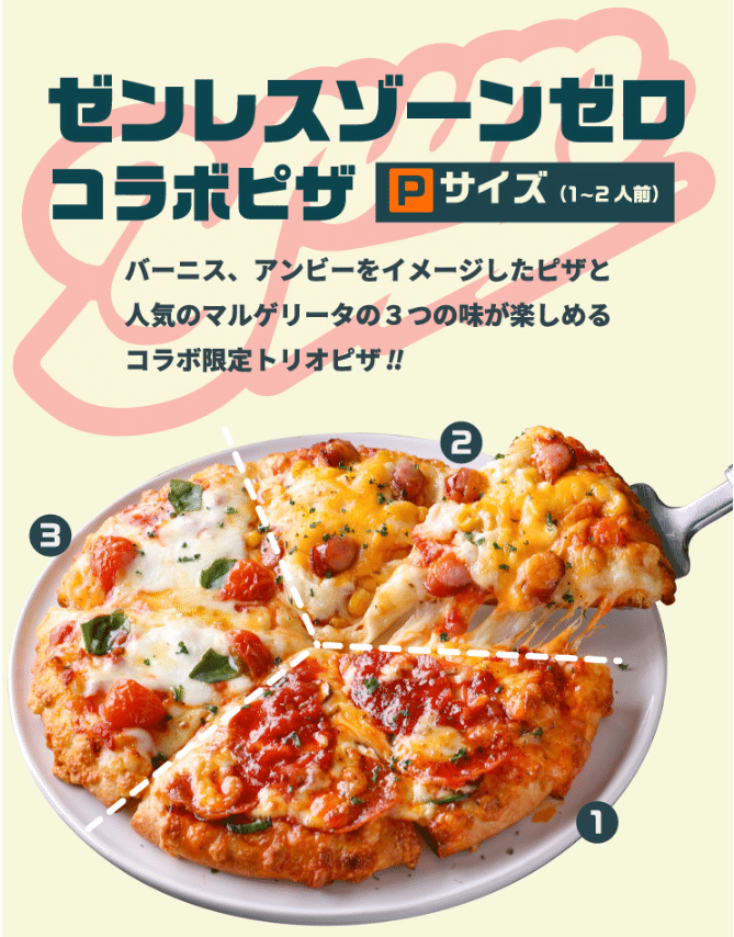 リゼロス　ピザーラコラボポスター ピザハット×TVアニメ『Re:ゼロから始める異世界生活』キャンペーン