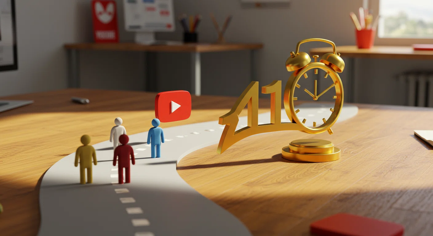YouTubeの収益化条件を表現した画像