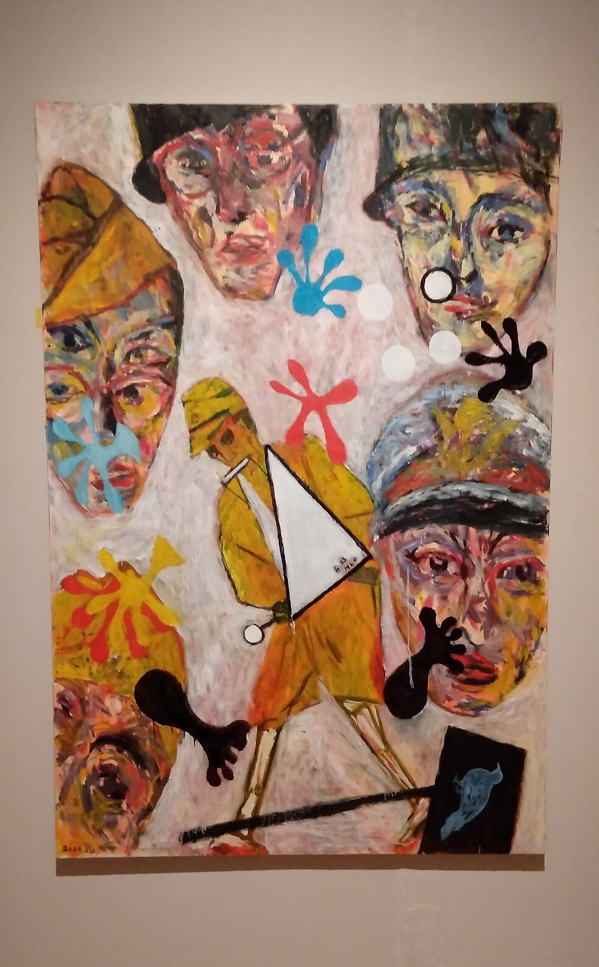 世田谷美術館 横尾忠則絵画作品紹介 2 自画像・戦争＝核・壺＝河