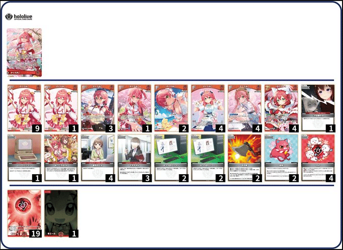 ホロカ】6月一週目公認大会レポート【デッキレシピ】｜荒れ
