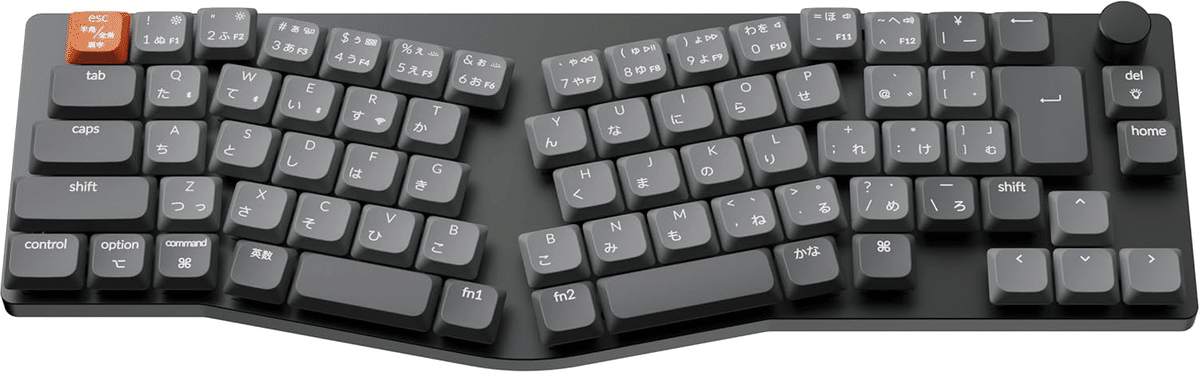 Keychron K11 Max JIS ホットスワップ対応　茶軸 楽天市場】Keychron K11 Max Aliceレイアウト QMK Mac英語配列