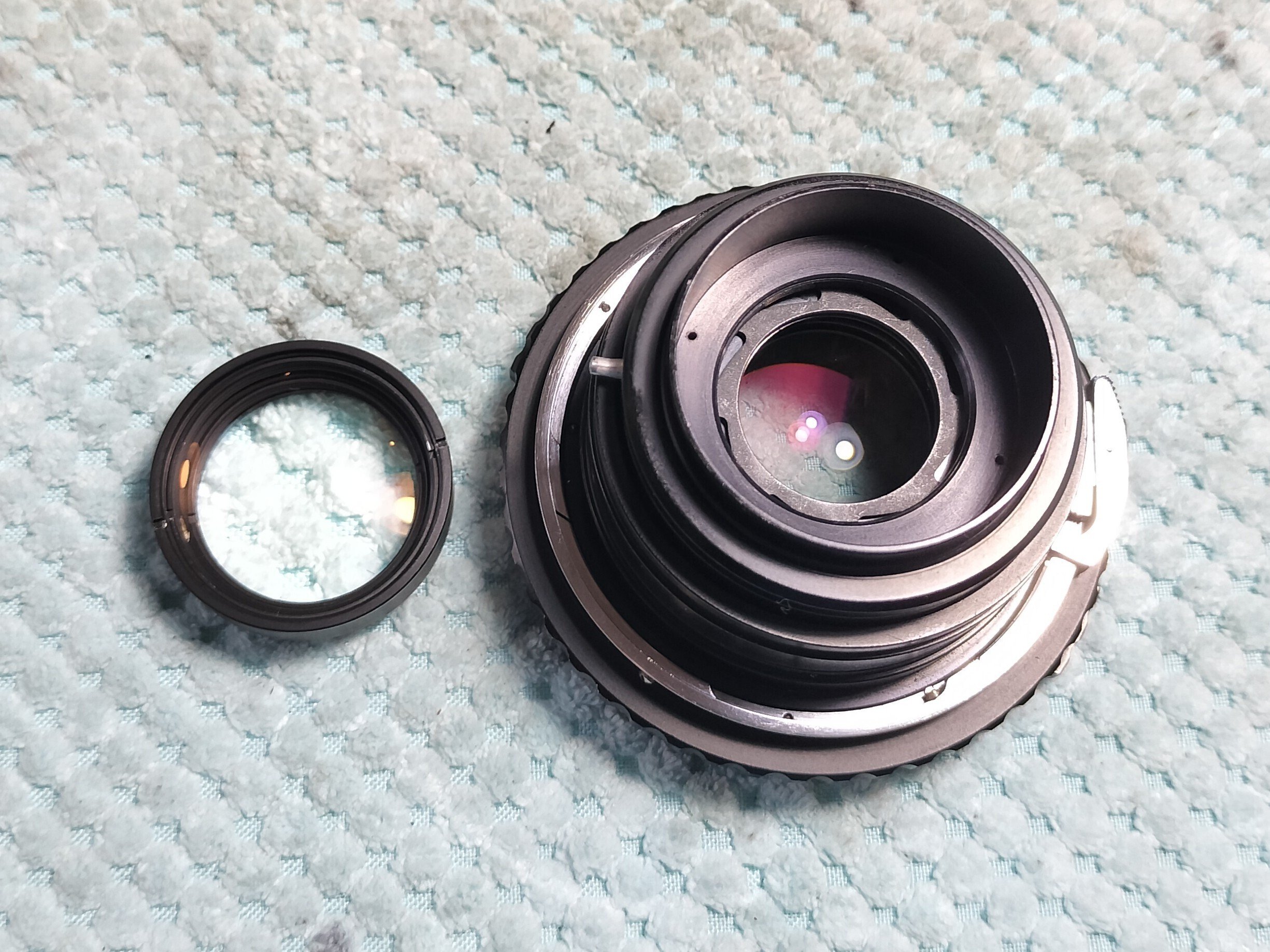 ZENZANON MC 80mm F/2.8 Carl Zeiss Jena DDRの分解｜フィルム