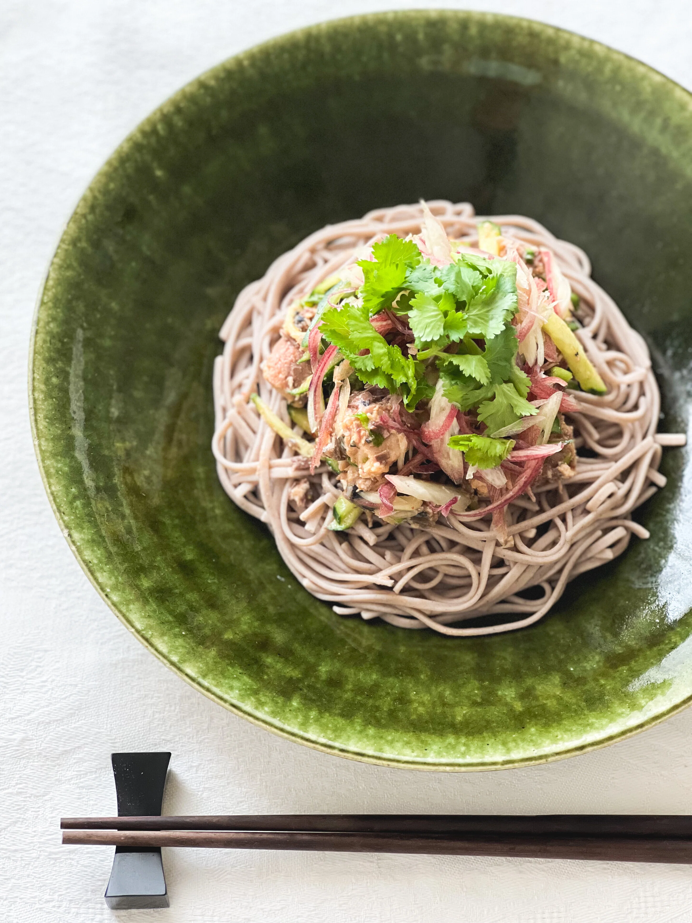 One-Plate Meals｜Ethnic Mixed Soba with Canned Mackerel｜藤本早苗