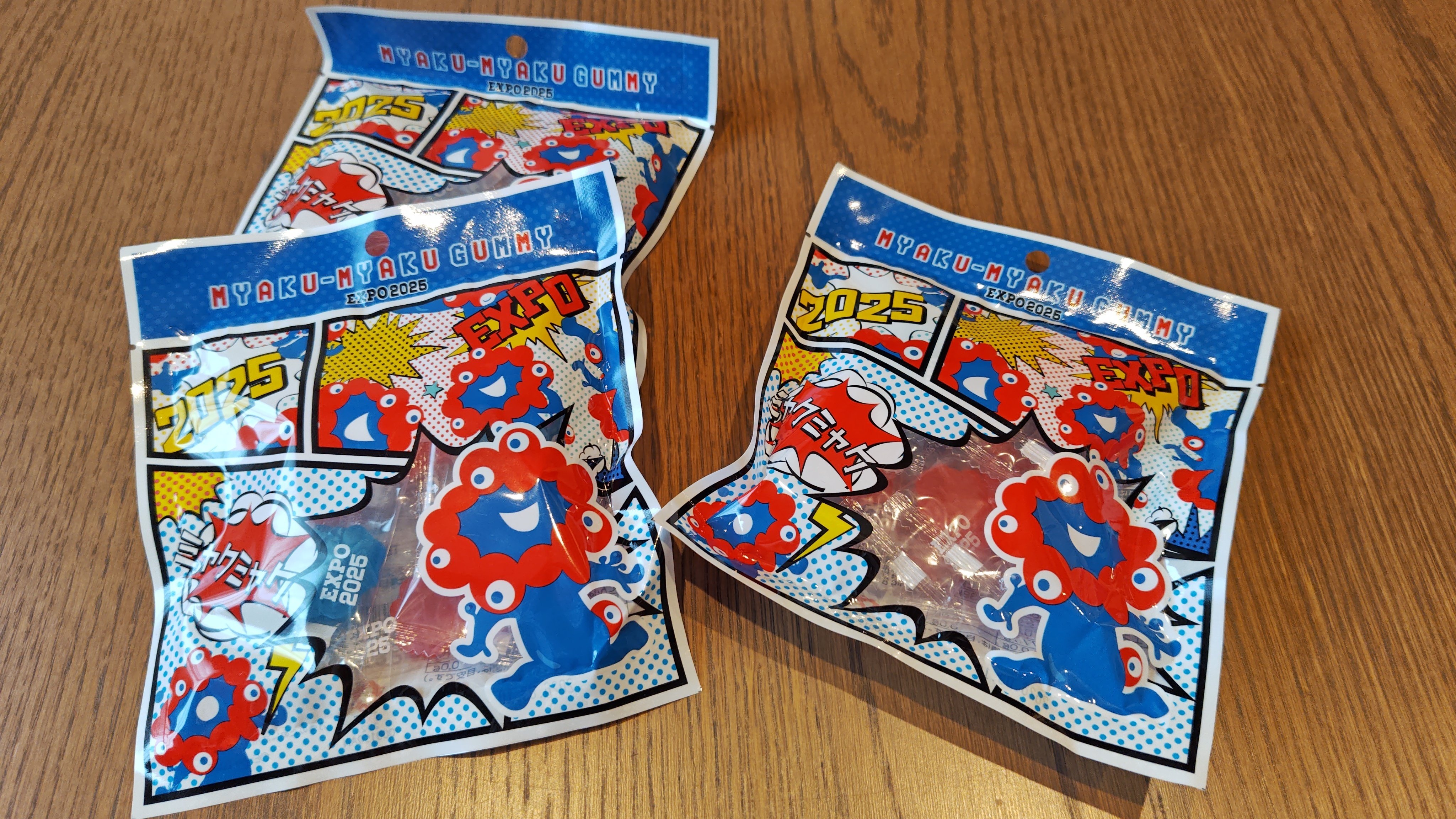 万博土産】唯一買えたのは、ミャクミャクグミ｜mochipさんぽ＊山歩と