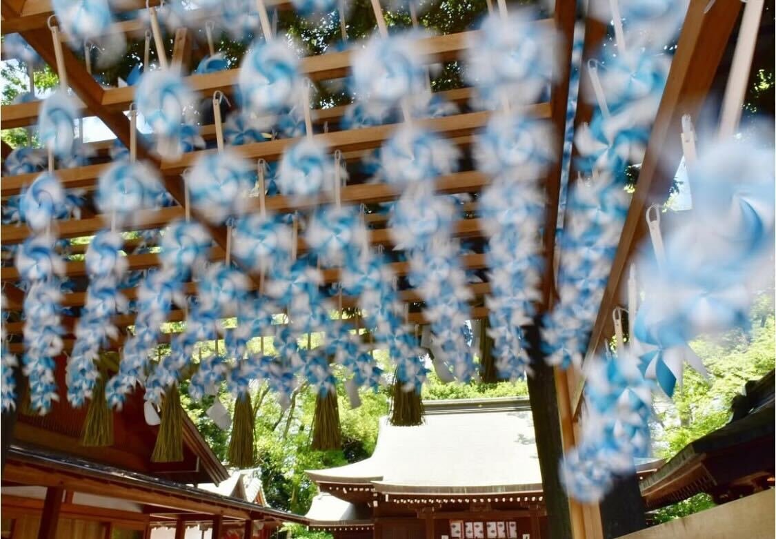 四季の彩りを楽しむ・夏－縁むすび風鈴・風車－｜川越氷川神社