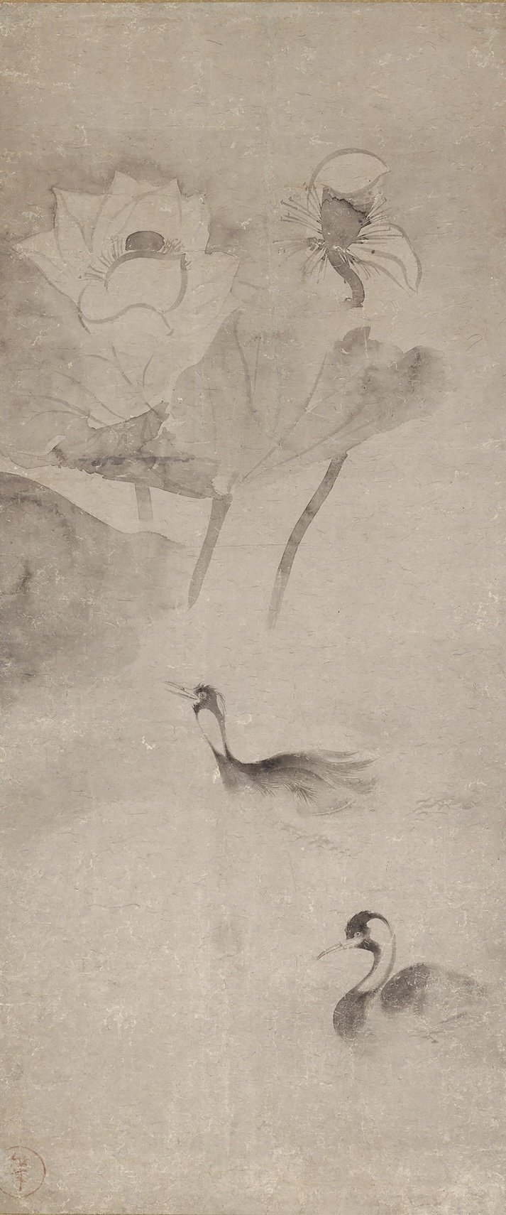 中国　青花　瓶　徳利　蓮池水鳥図 蓮池水禽図』 古典画にあそぶ身近な水鳥 | 一生一石