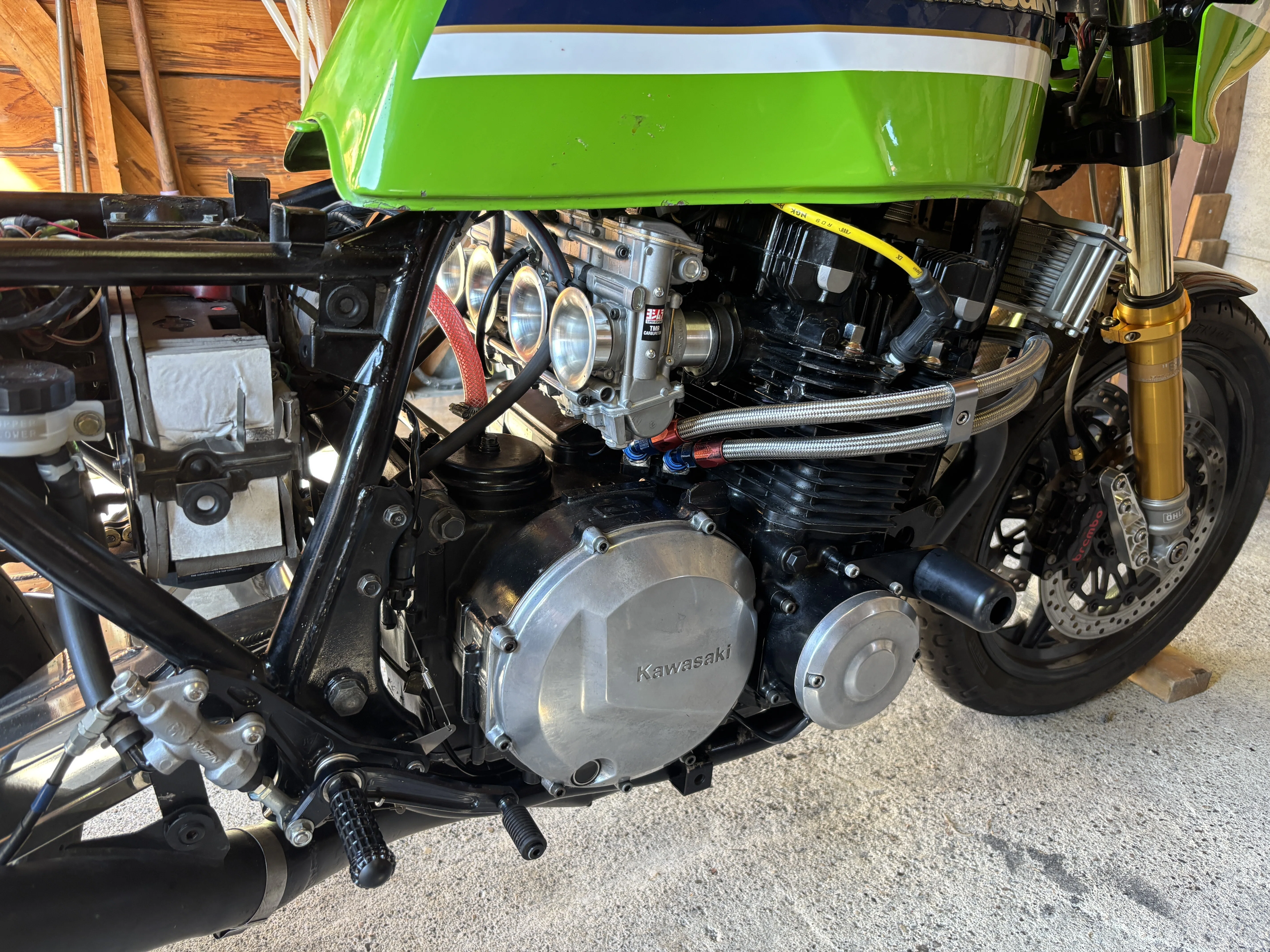 Z1100Rエンジン..｜t.t.garage
