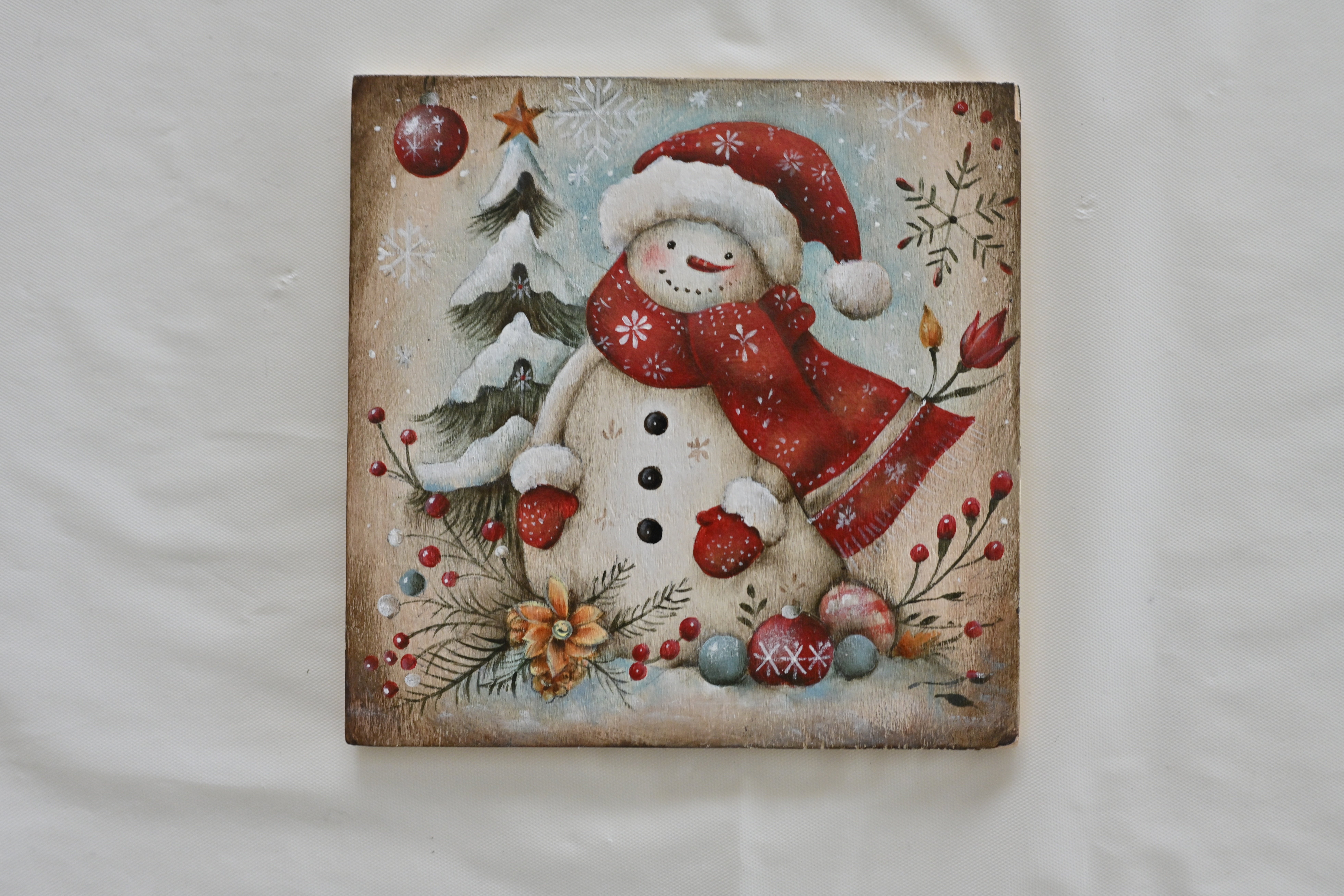 G*A様 トールペイント作品 楽しいクリスマス G*A様 トールペイント作品