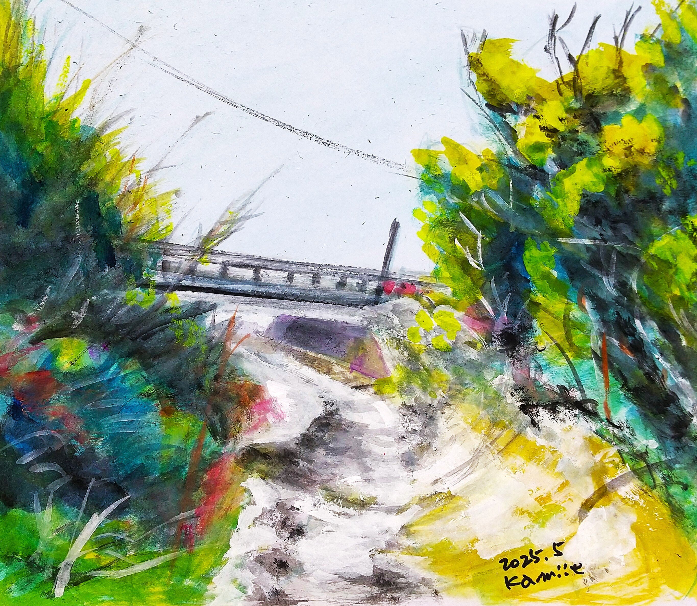 音無橋から(鎌倉市稲村ケ崎)｜北海道の熊おやじ〜北海道の179市町村の