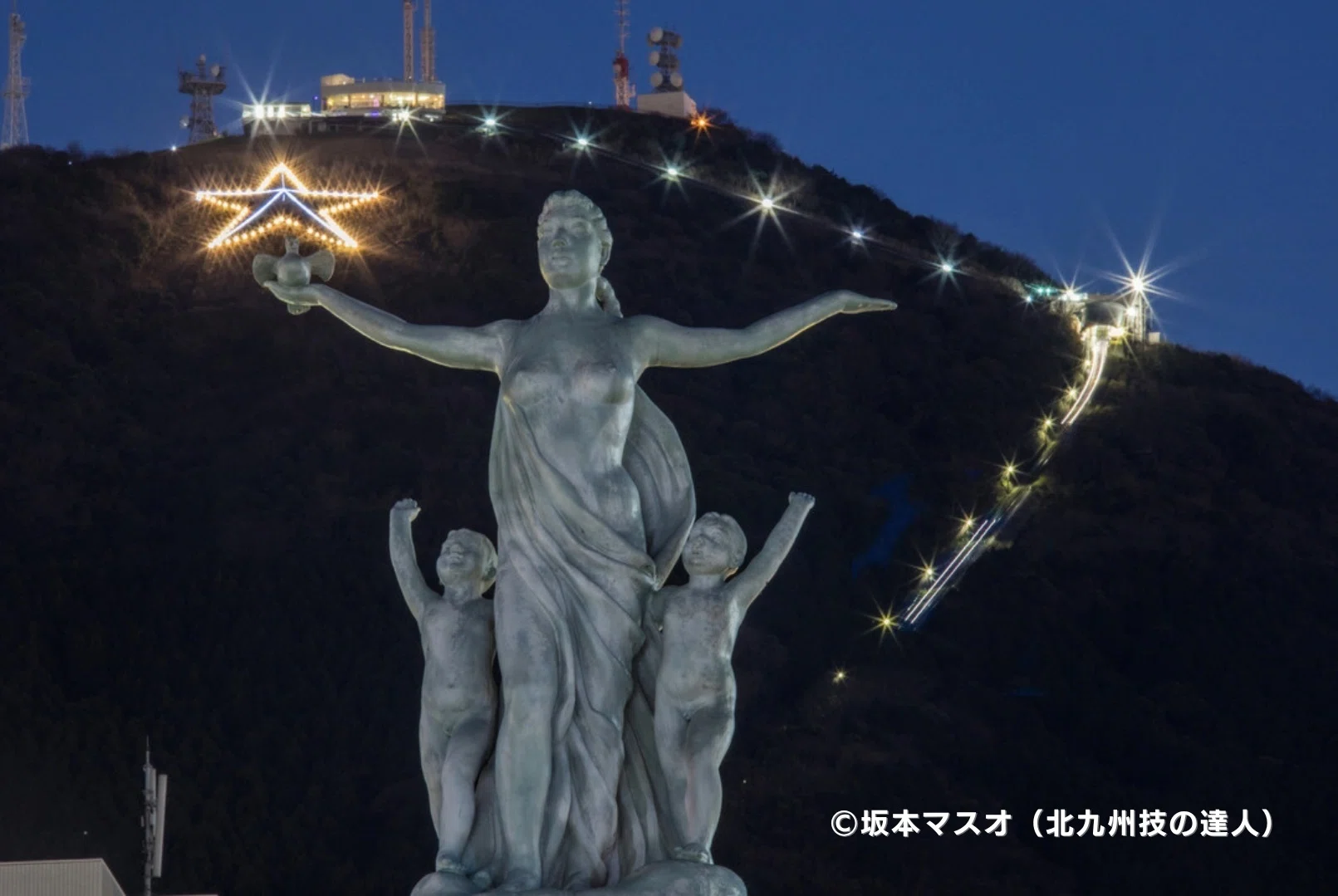 北九州ディープな旅【八幡編】女神と天使の復興平和祈念像がまちを