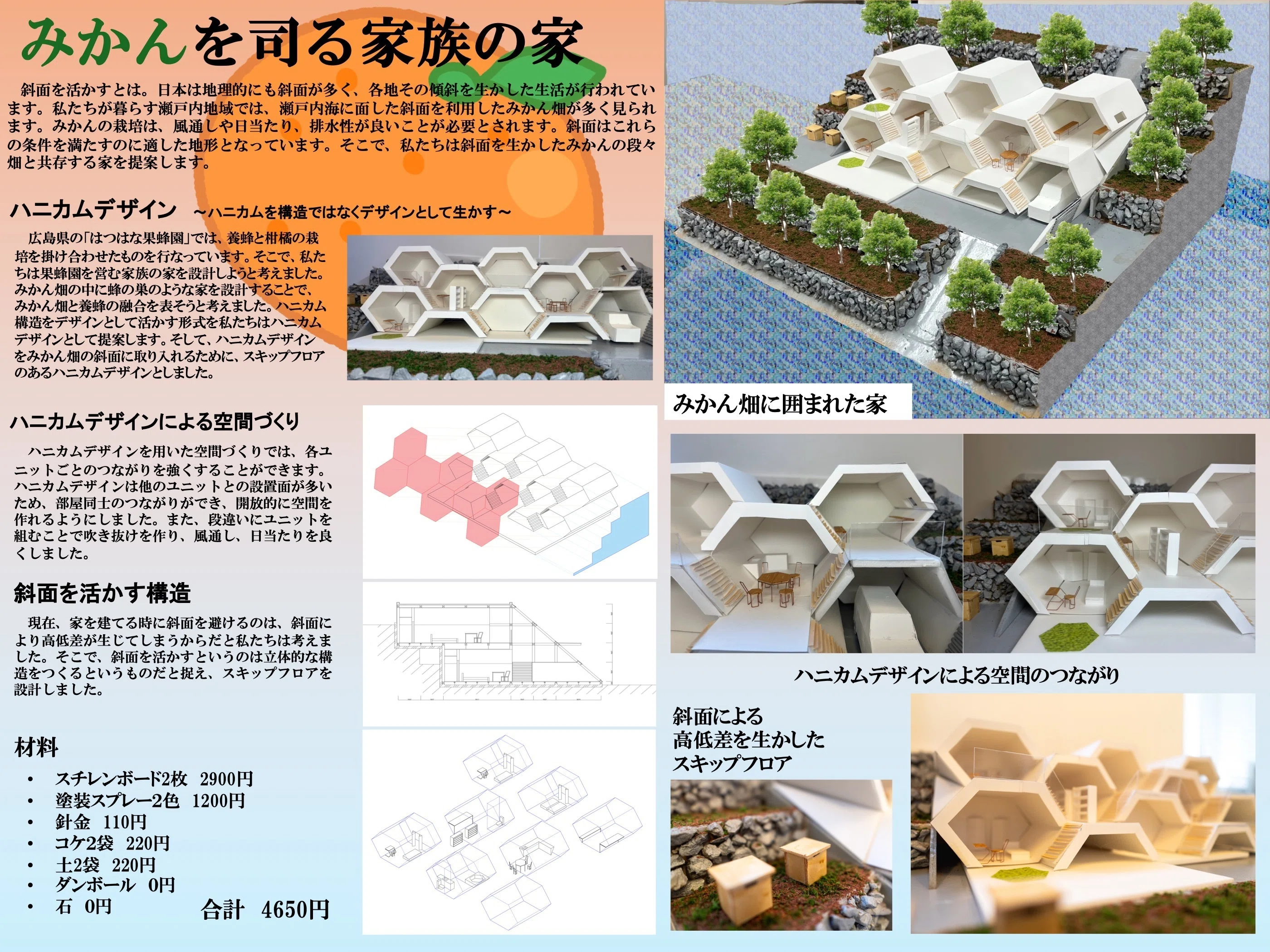 コンペ＃16】 第4回POLUS木造住宅インターハイ造形・造作部門 最優秀賞