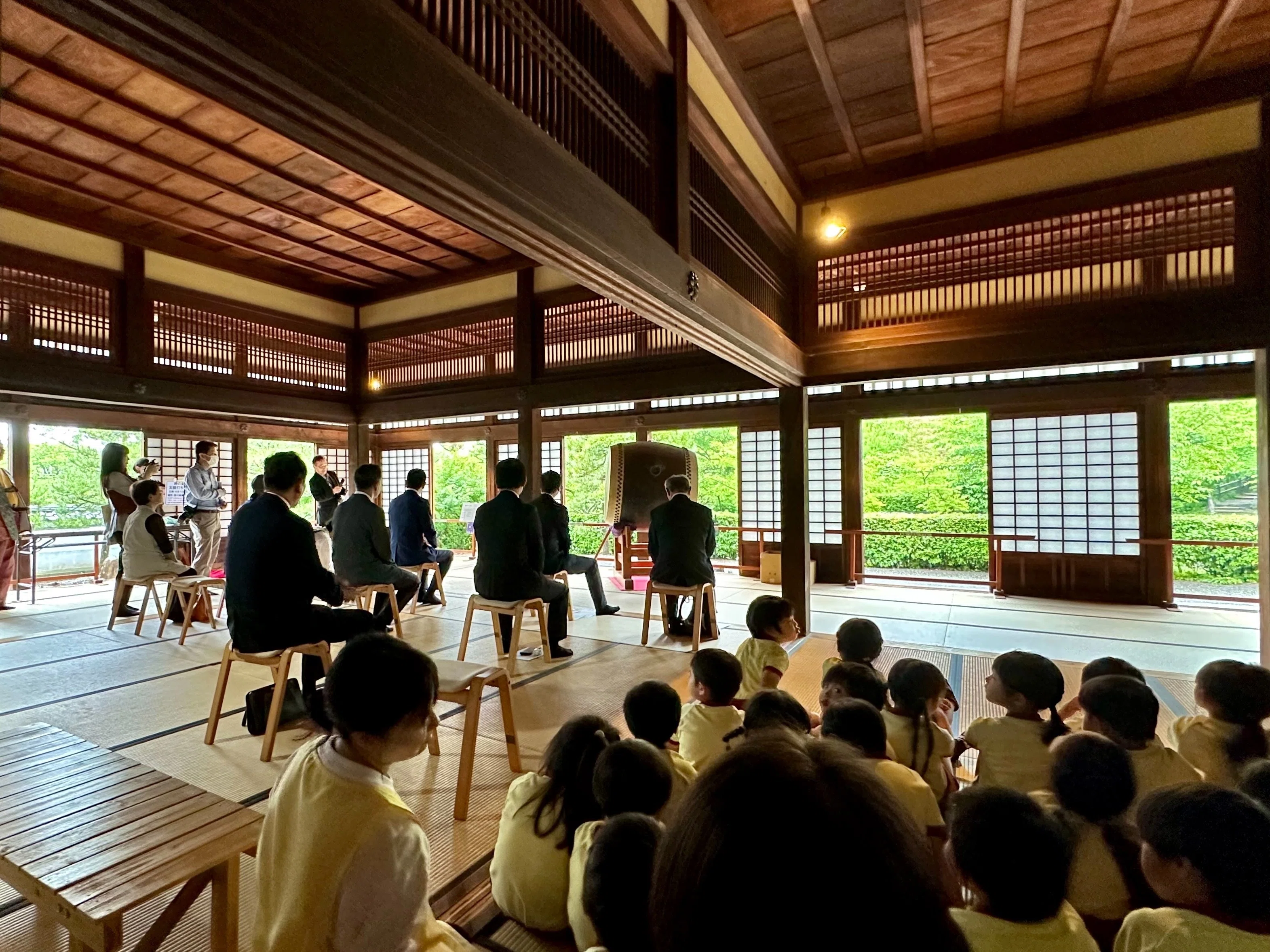時の記念日】報刻の大太鼓打ち鳴らし式が開催されました！｜【公式】掛川城