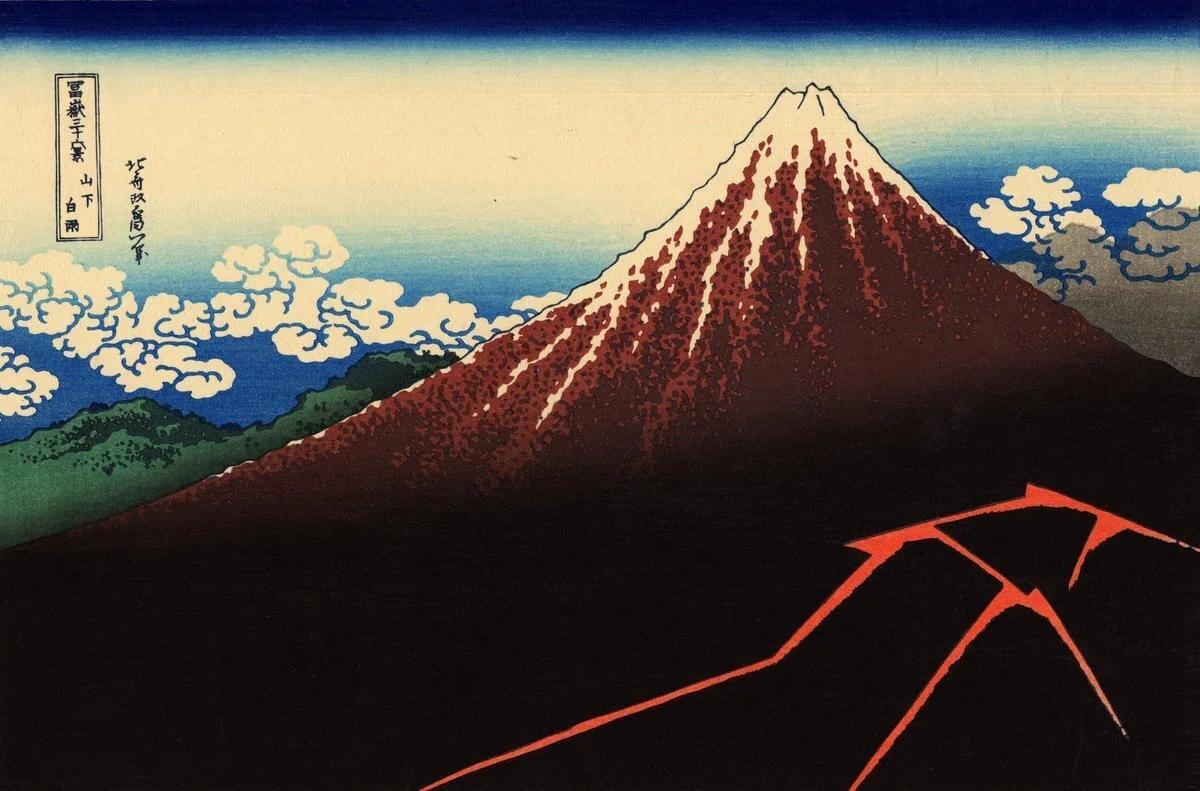 葛飾北斎 富嶽三十六景 風 絵画 作者：武蔵 真人（むさし まさと）｜MuMa