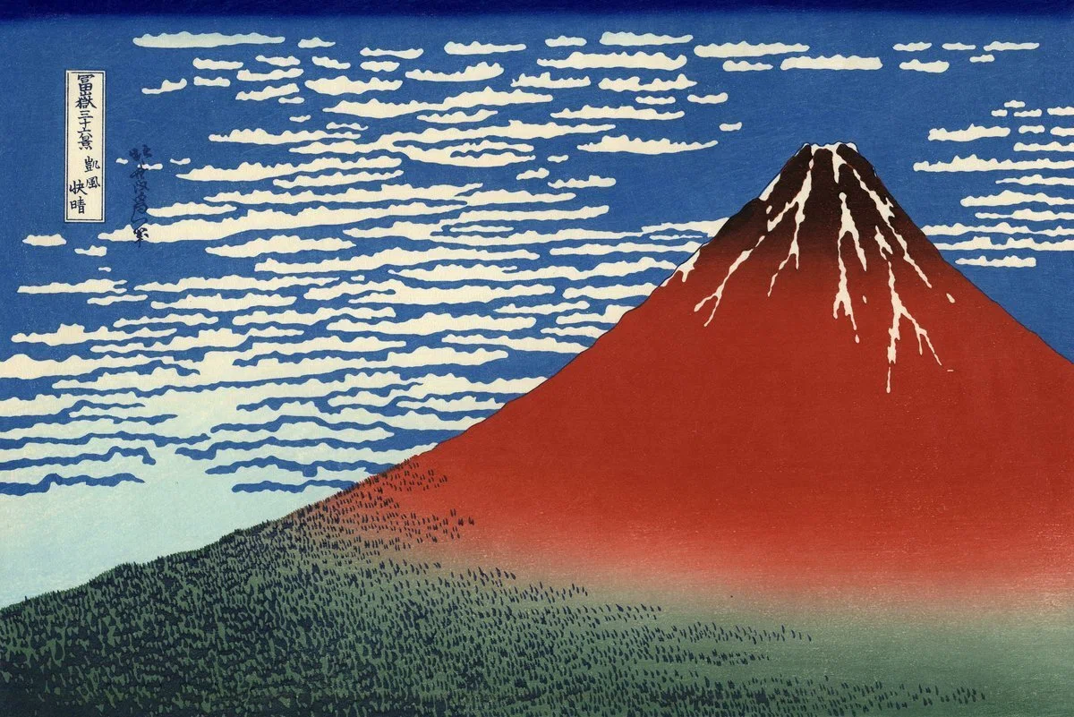 葛飾北斎 富嶽三十六景 風 絵画 作者：武蔵 真人（むさし まさと）｜MuMa