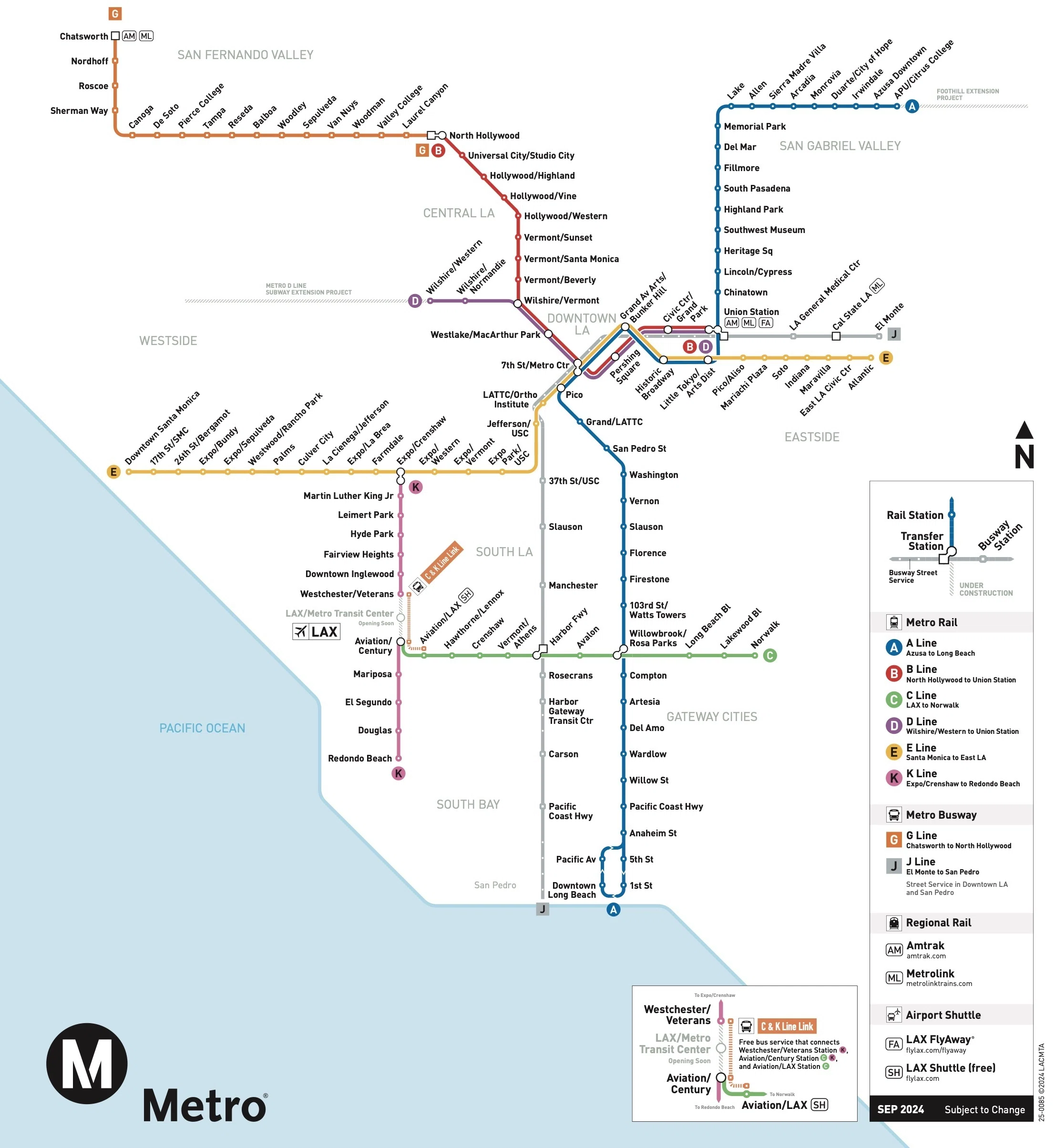 ロサンゼルス空港の交通システム LAX People Mover｜D. Silverling