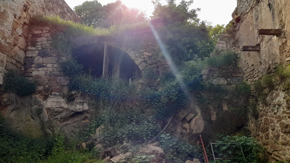 フランスの廃墟