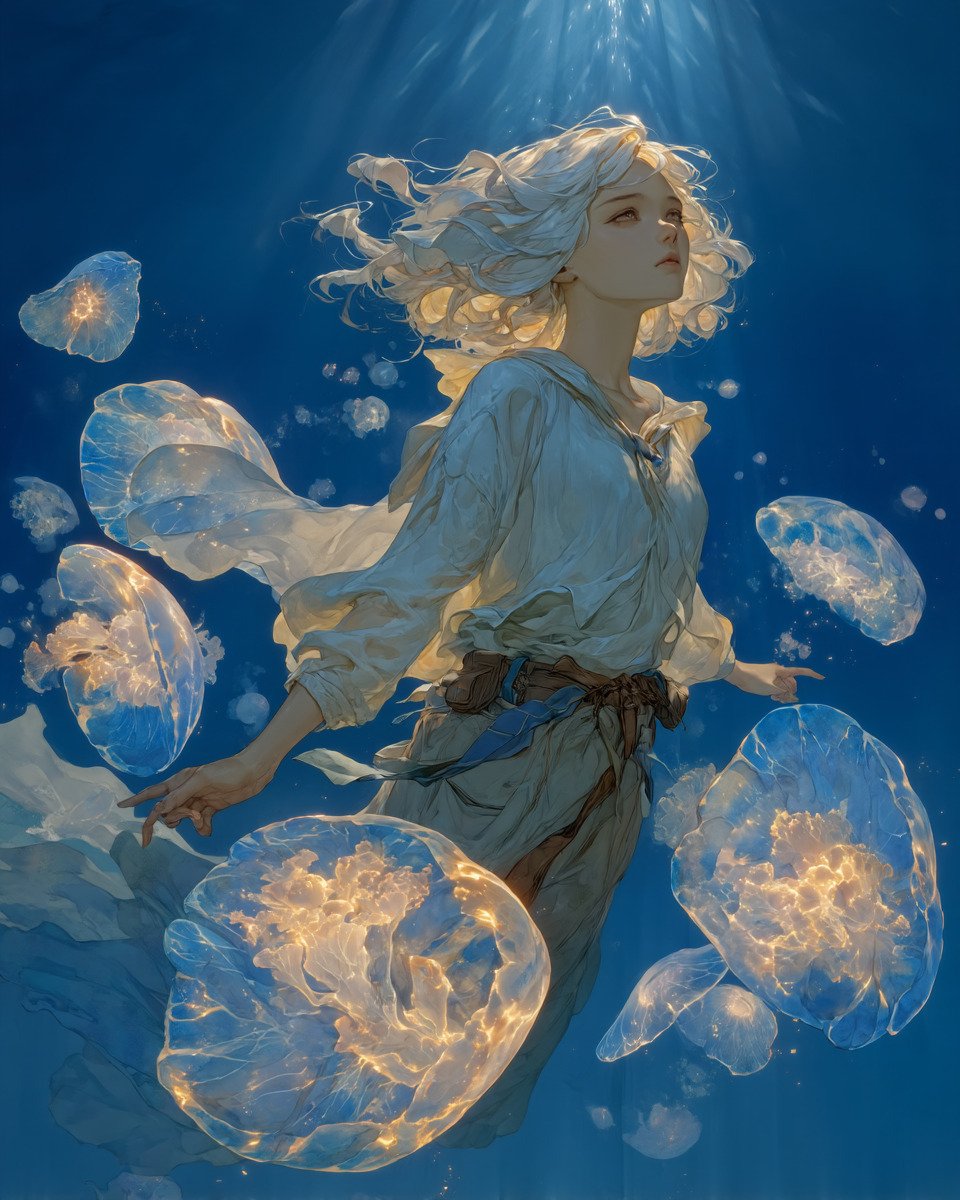 海と少女のパステル画 5d41cd2312fb4ca2e09445fb467acb