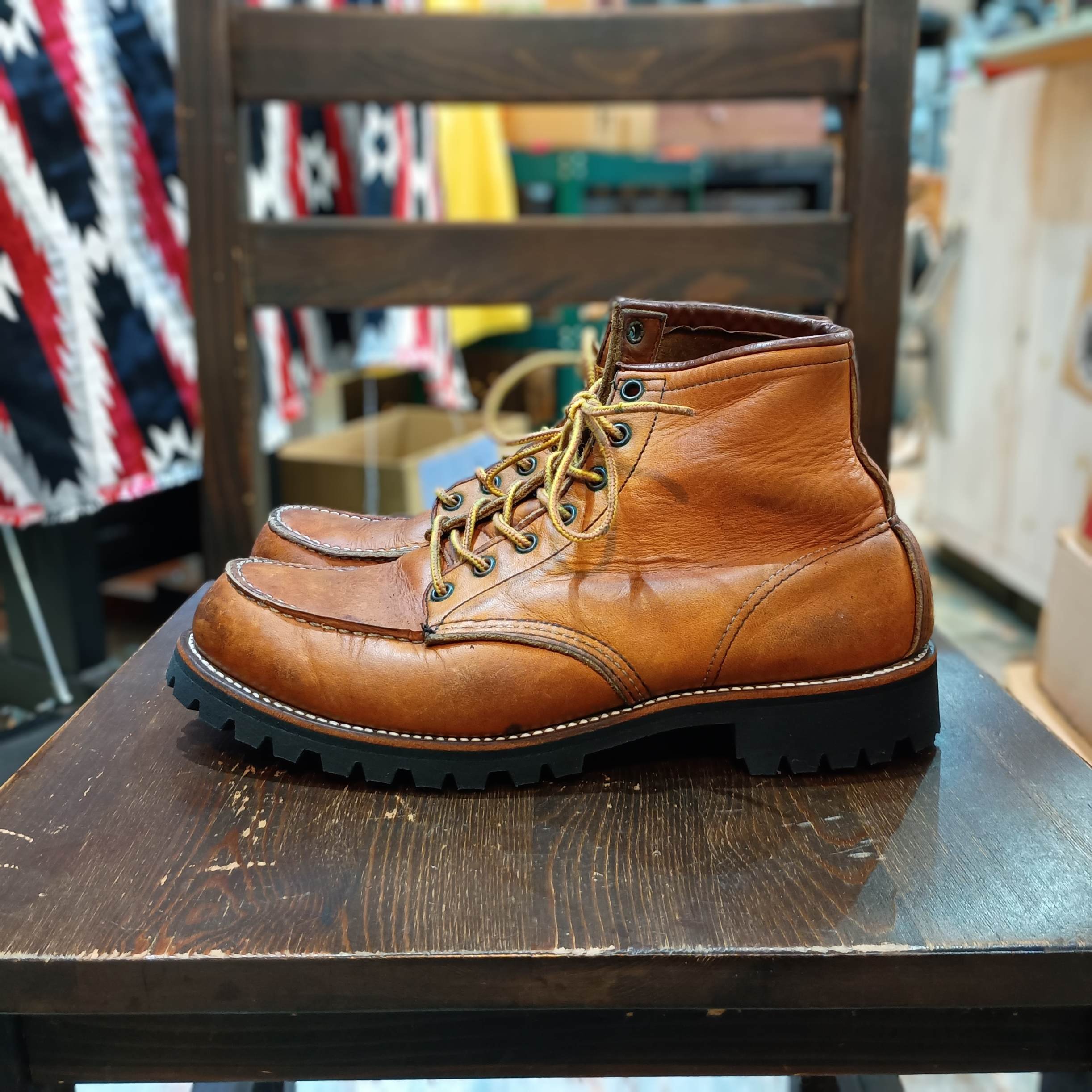 Resole/ソールカスタム】Red Wing#875+vibram#132｜CREA Repair