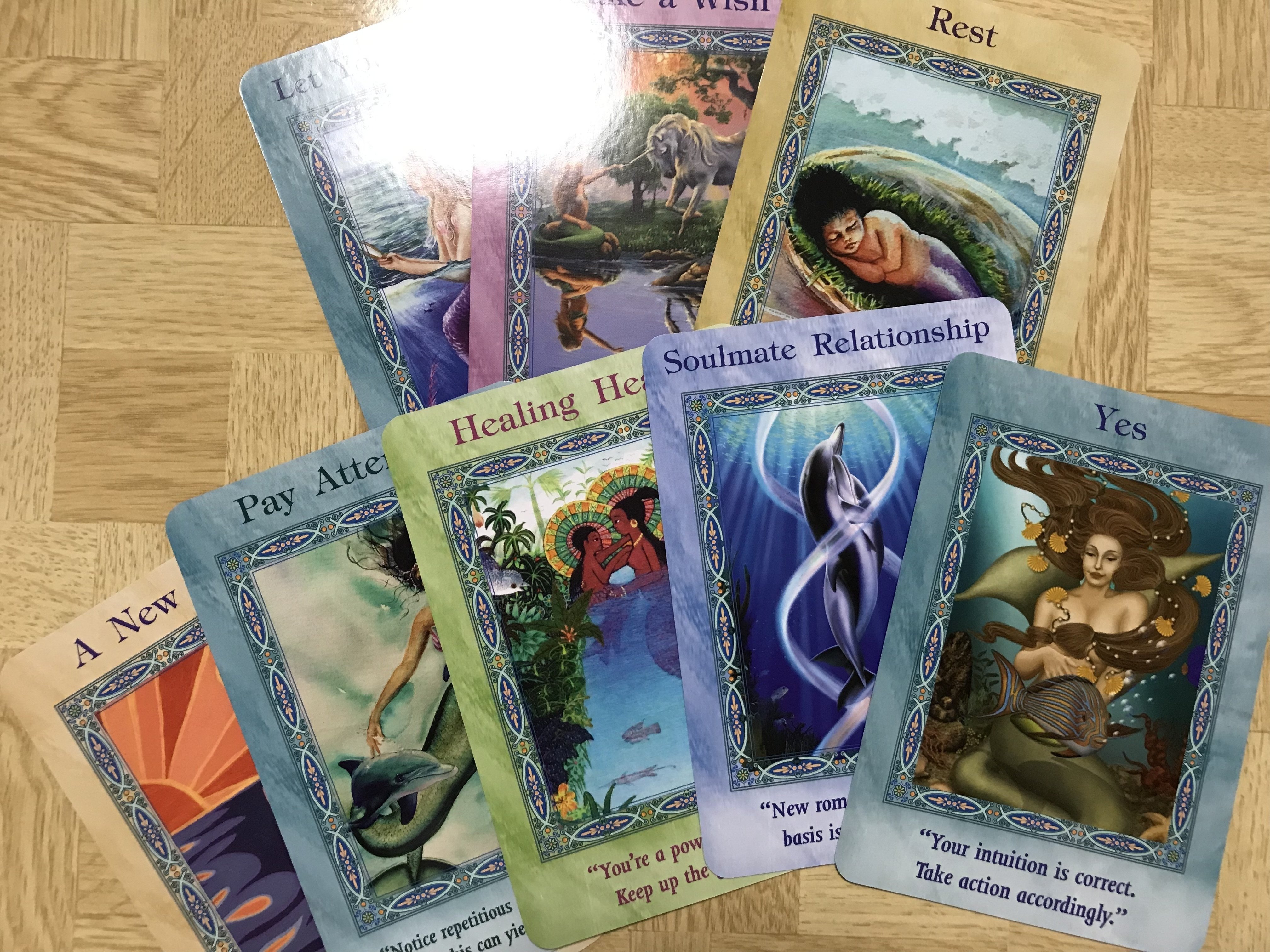 オラクルカード紹介】マーメイド&ドルフィンオラクルカード｜eri