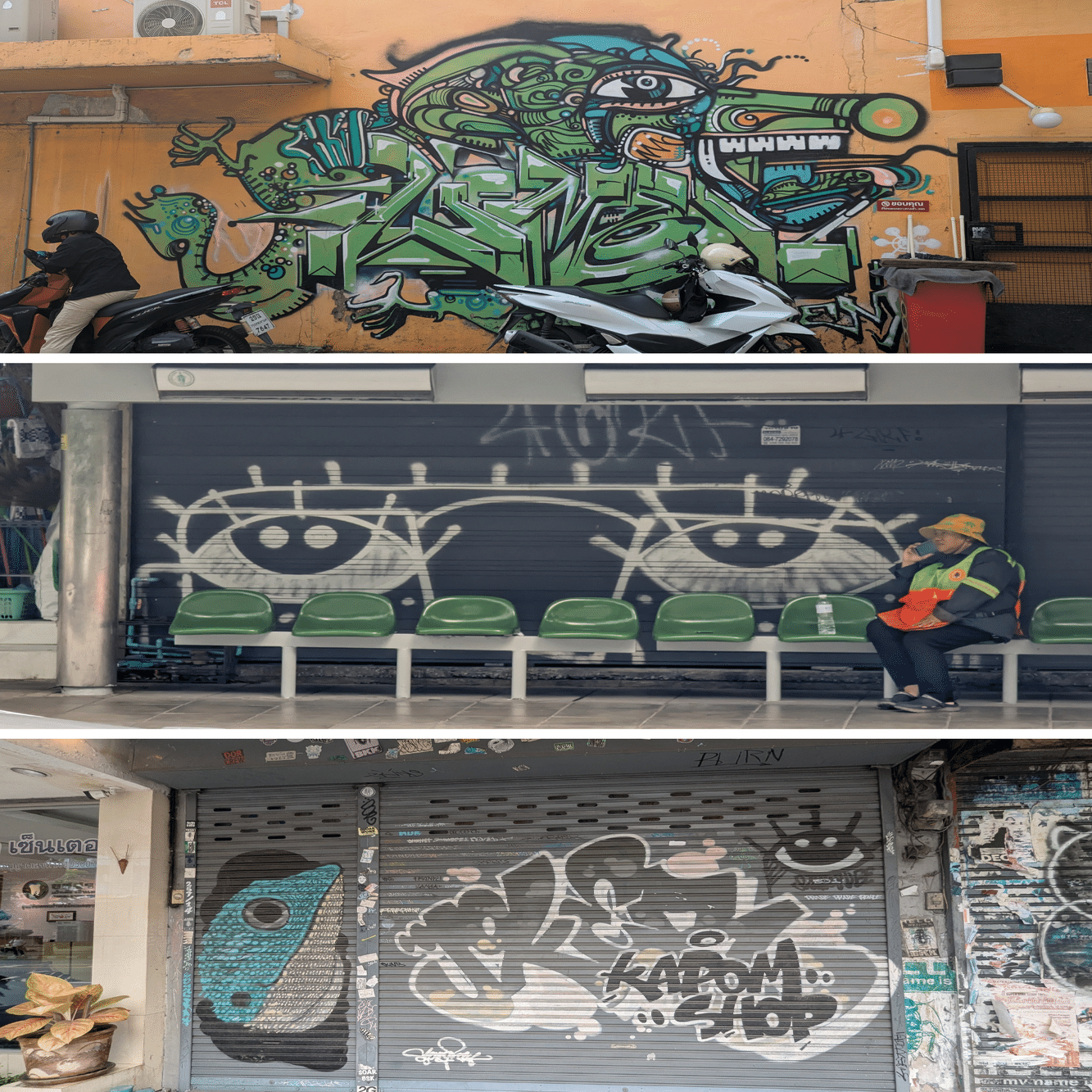ストリートアートを巡る vol.6 Sukhmvit Soi71 プラカノン｜Mr.プラー