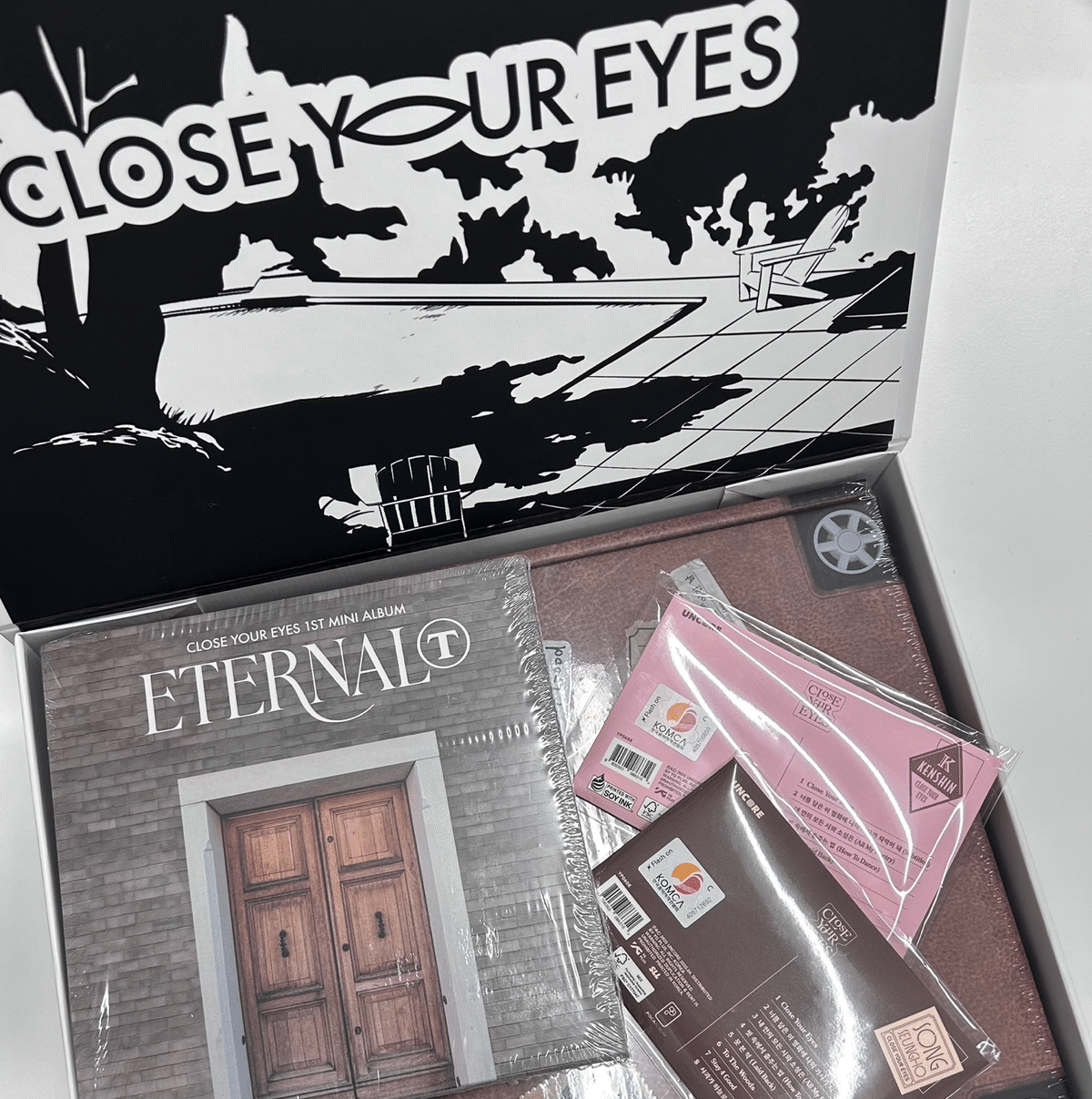 CLOSE YOUR EYES クルユア ミヌク 9/7 2ショット 特典券（Close